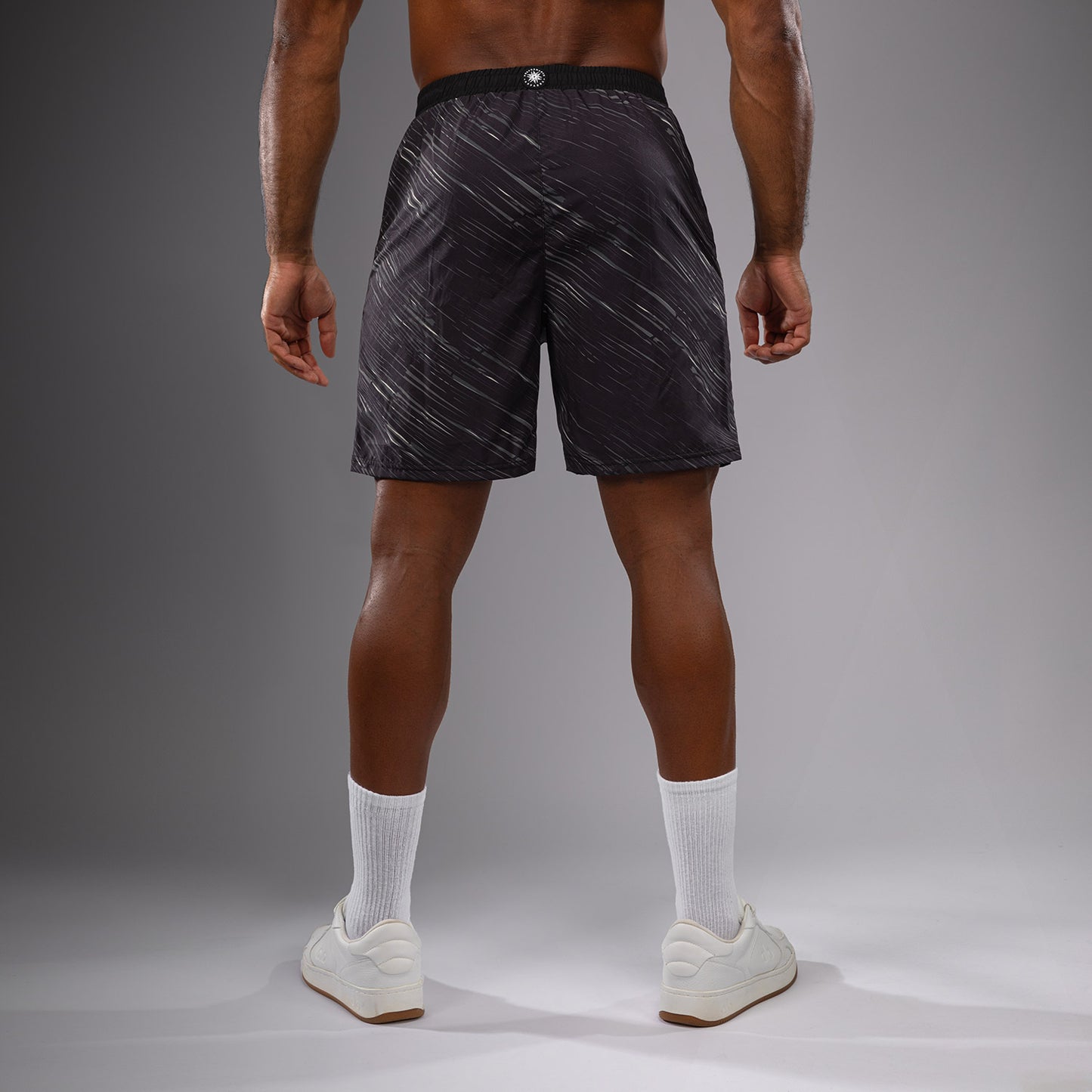 Venum Rapid Pantalones Cortos de Entrenamiento - Negro/Gris Tormenta
