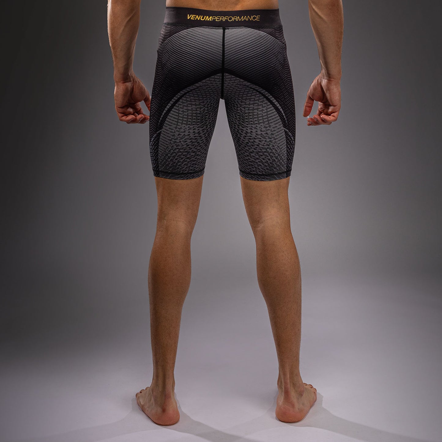 Venum Galactic 3.0 Pantalón Corto de Compresión - Negro/Oro