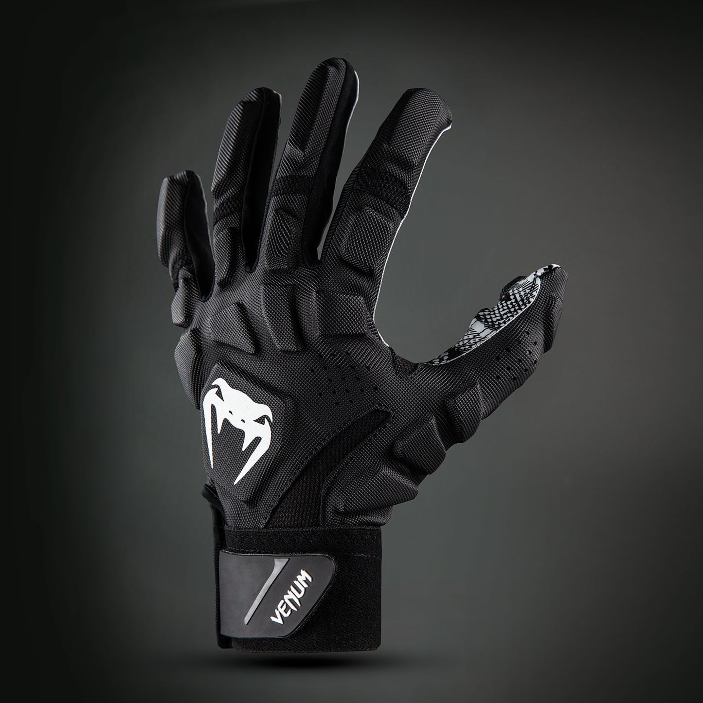 Venum Elite Guantes de Fútbol - Negro/Blanco