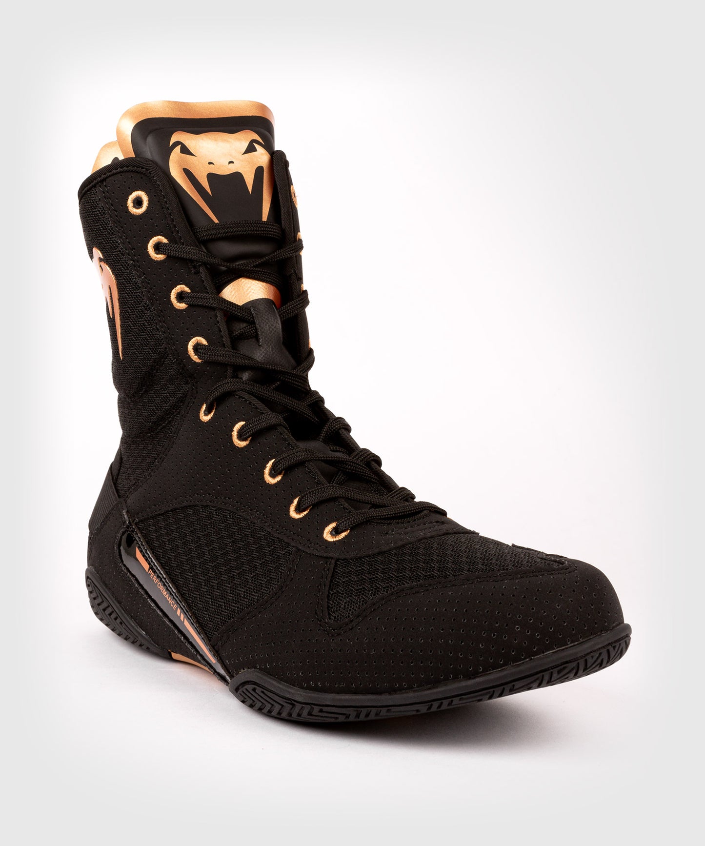 Elite Boxschuhe - Negro/Bronce