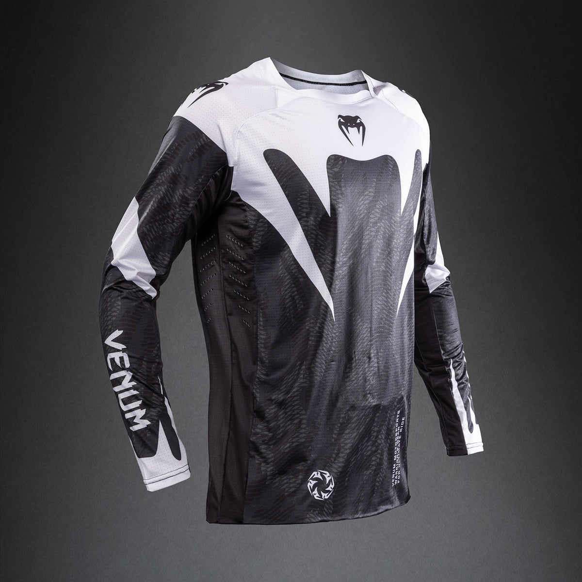 Venum MX Elite Camiseta de Motorsports - Negro