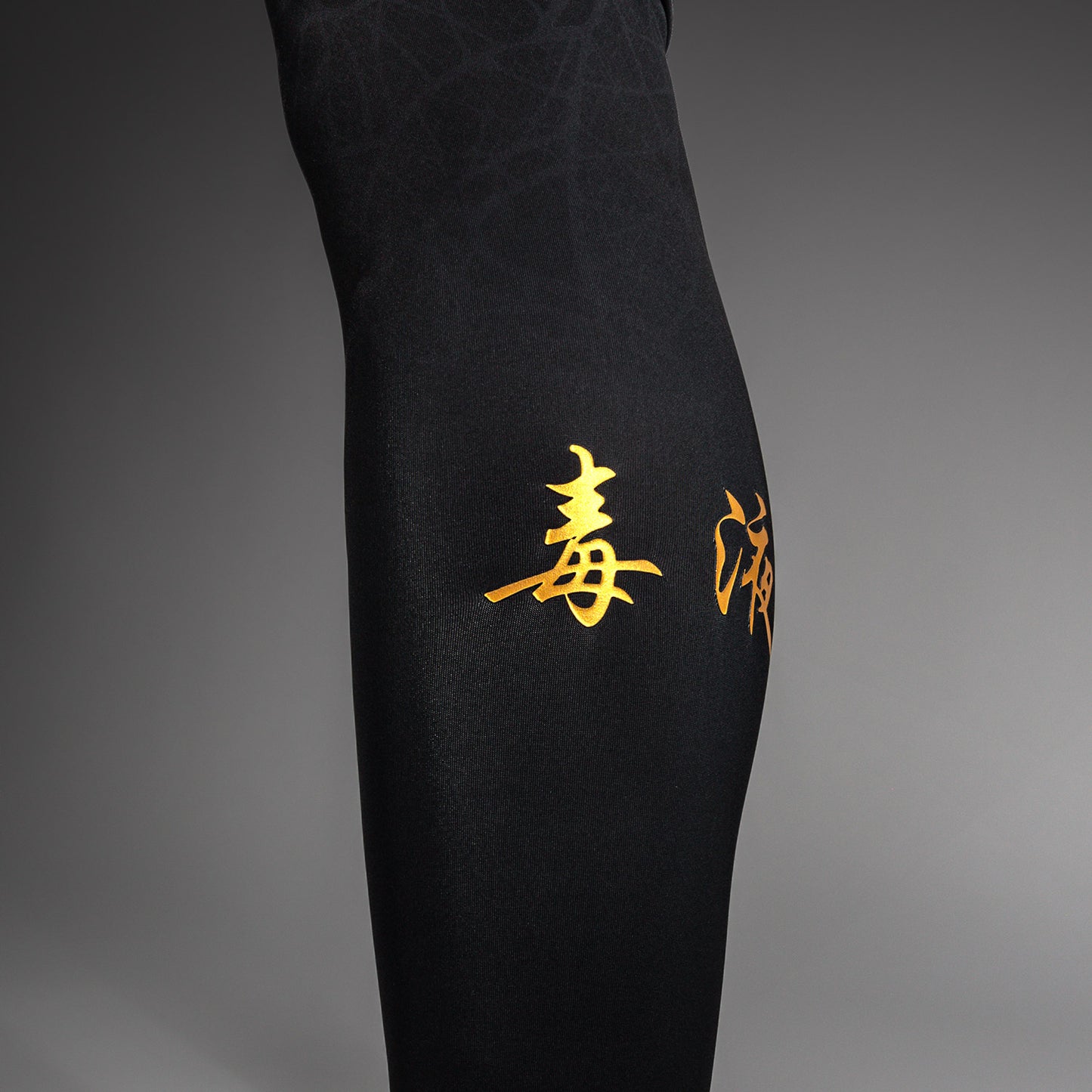 Venum Serpenti Mallas – Negro/Plateado/Dorado