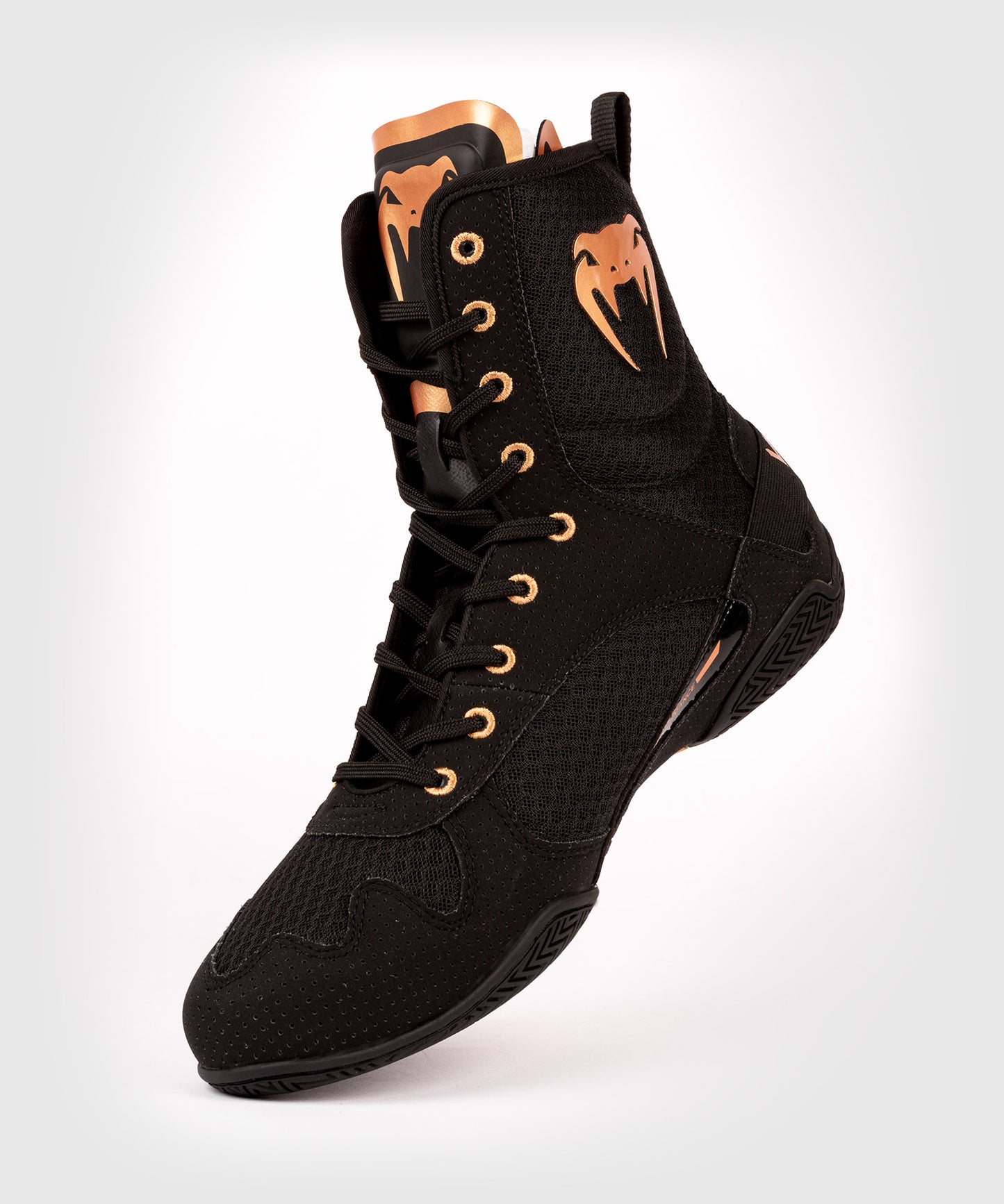 Elite Boxschuhe - Negro/Bronce