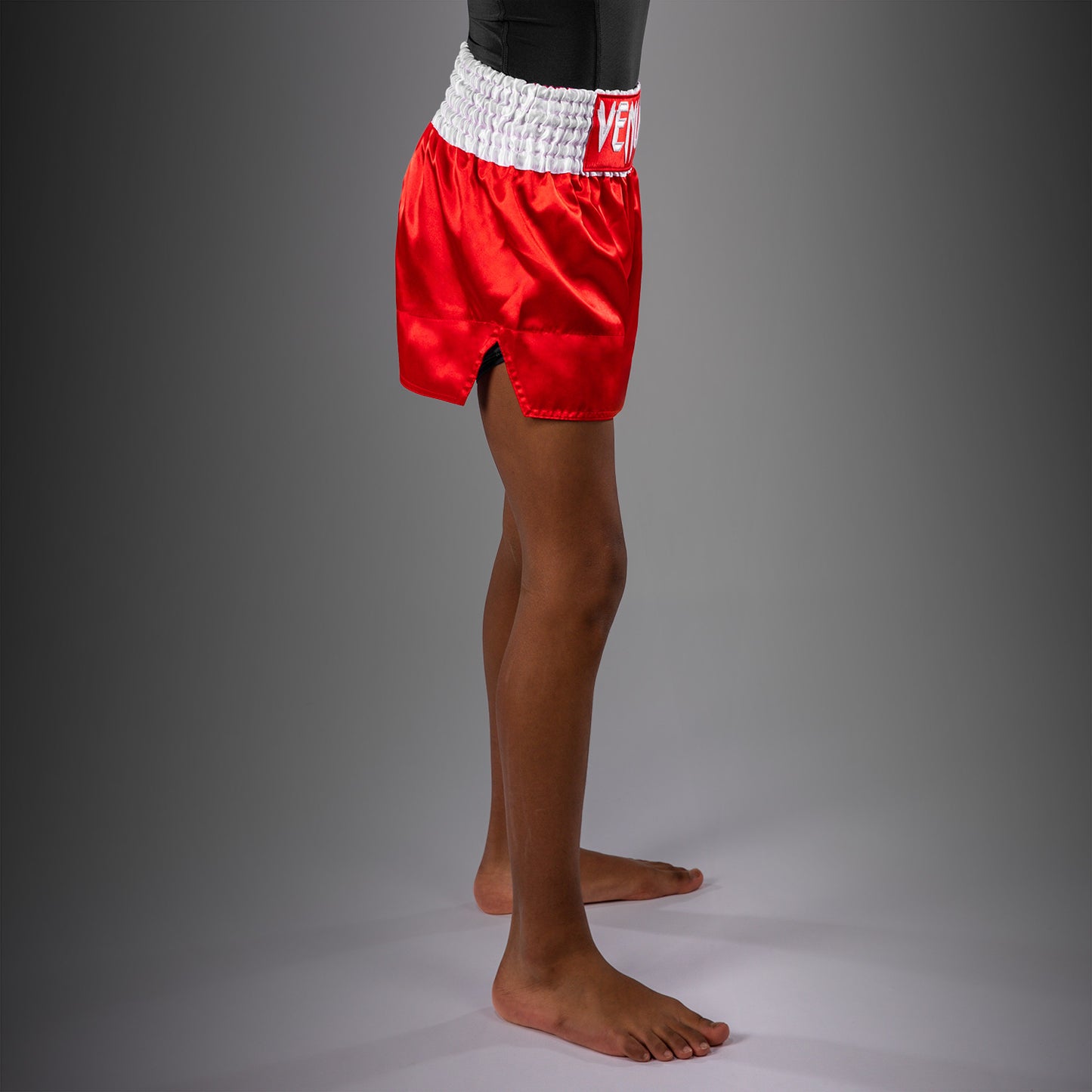 Venum Classic Short de Muay Thai para niños – Rojo Fuego