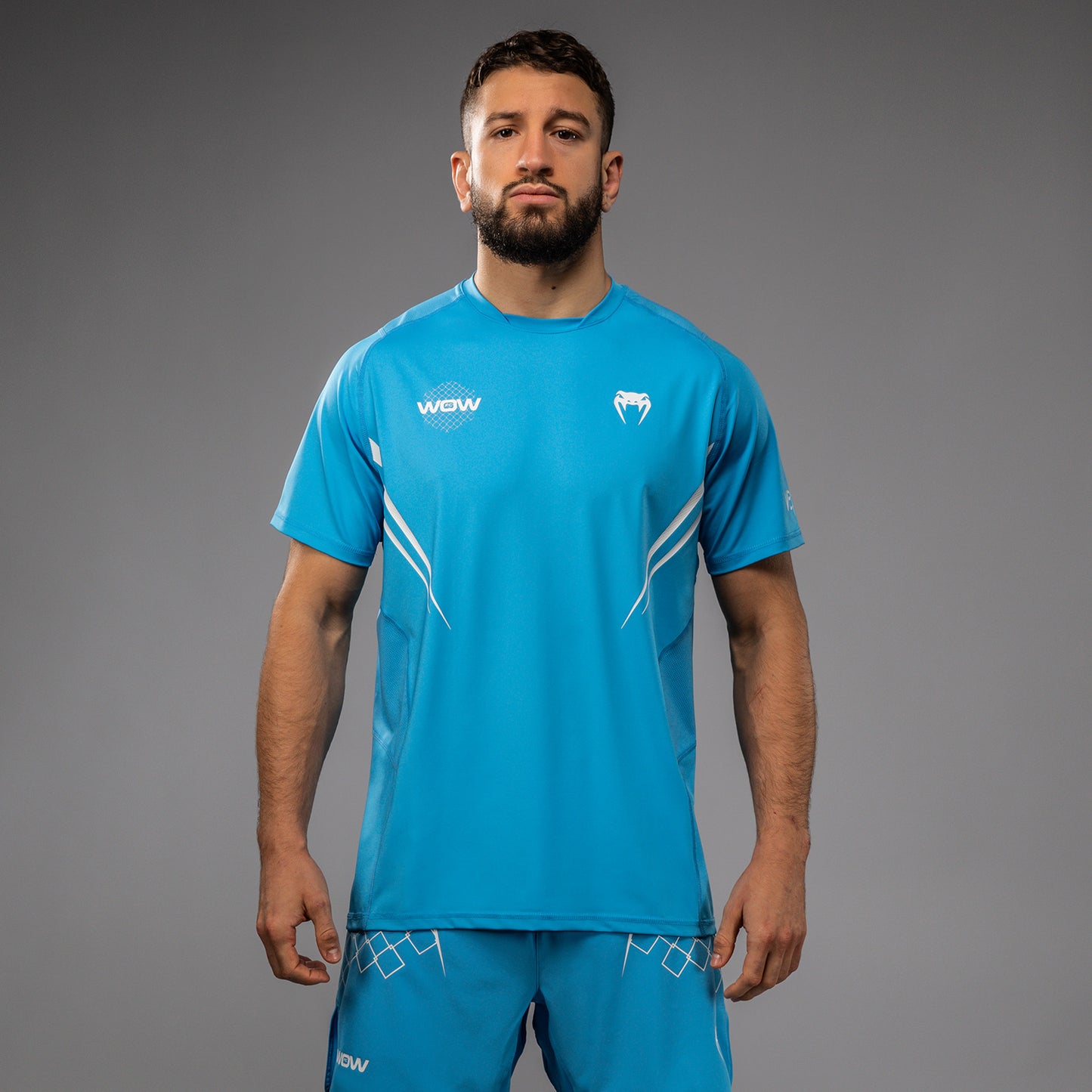 Venum x WOW FC Camiseta Dry-Tech - Azul Pacífico