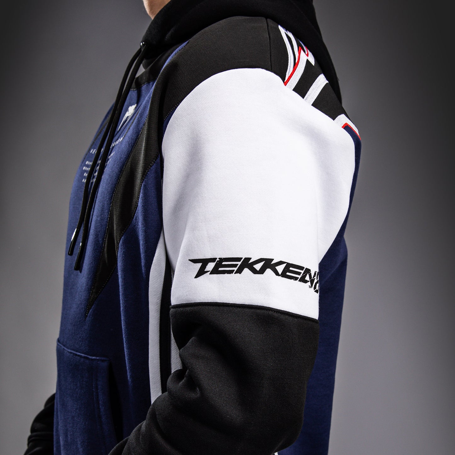 Venum x TEKKEN 8 - Jin Kazama Sudadera - Azul/Negro/Blanco