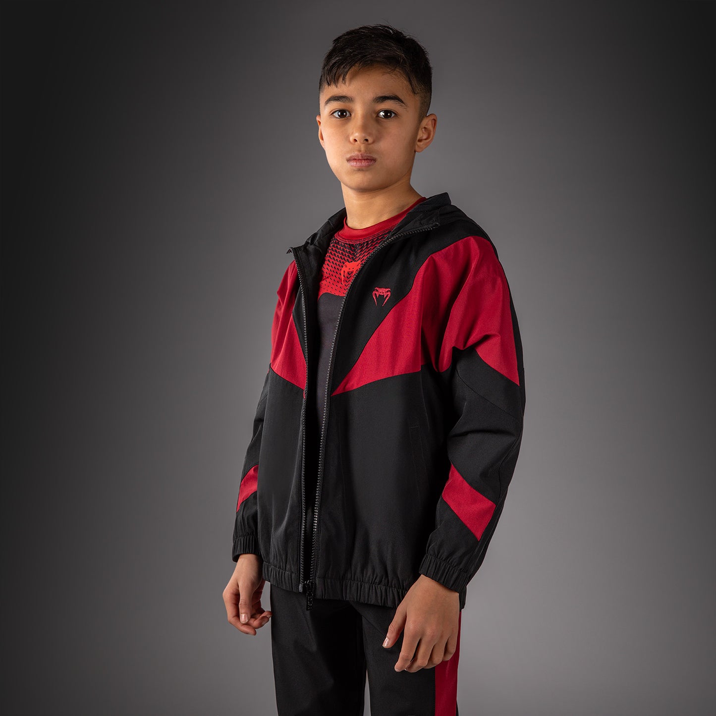 Venum Vectra Chaqueta de Chándal para Niño - Negro/Rojo