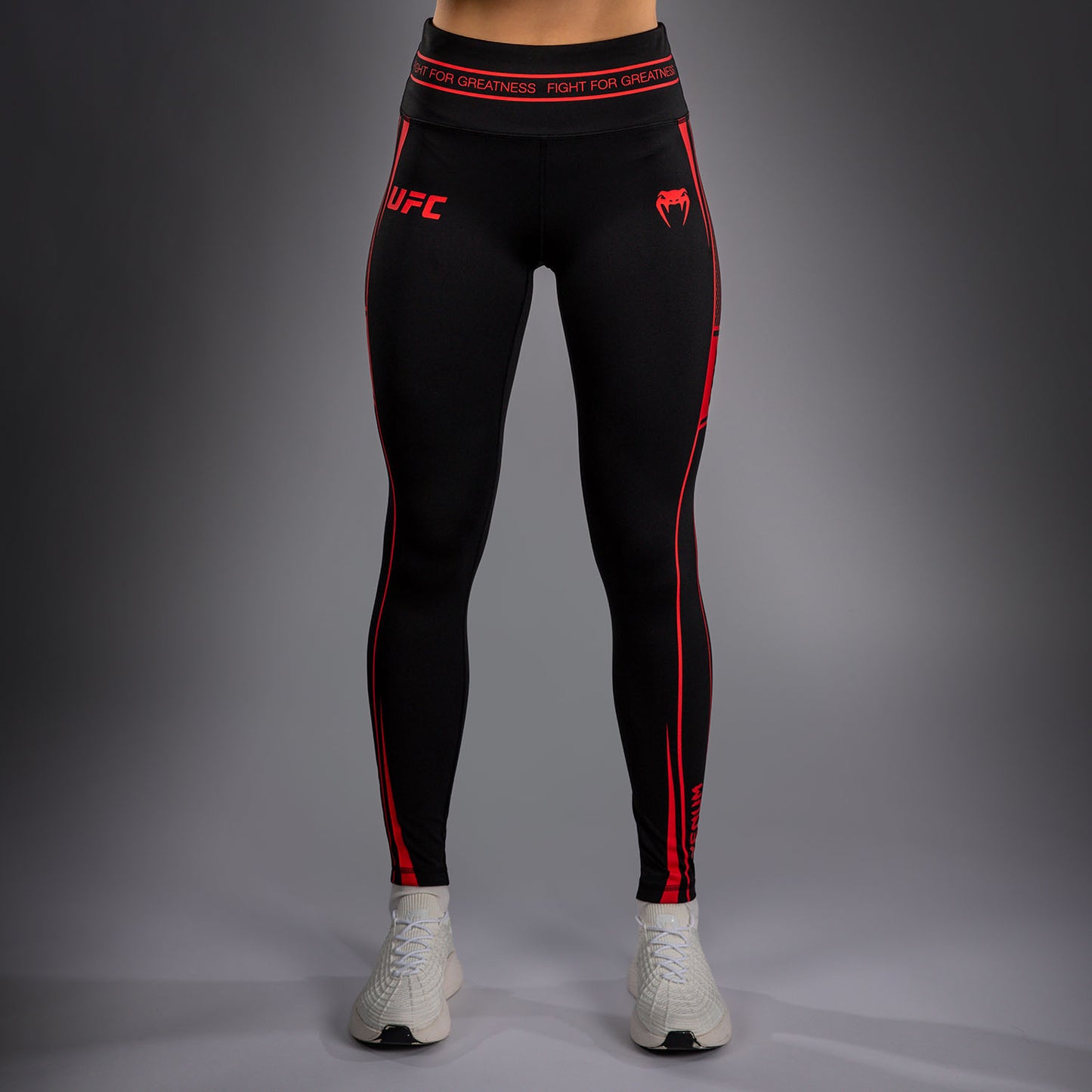 Venum UFC Unity by Venum Authentic Fight Week Pantalón de Compresión Técnico para Mujer - Negro