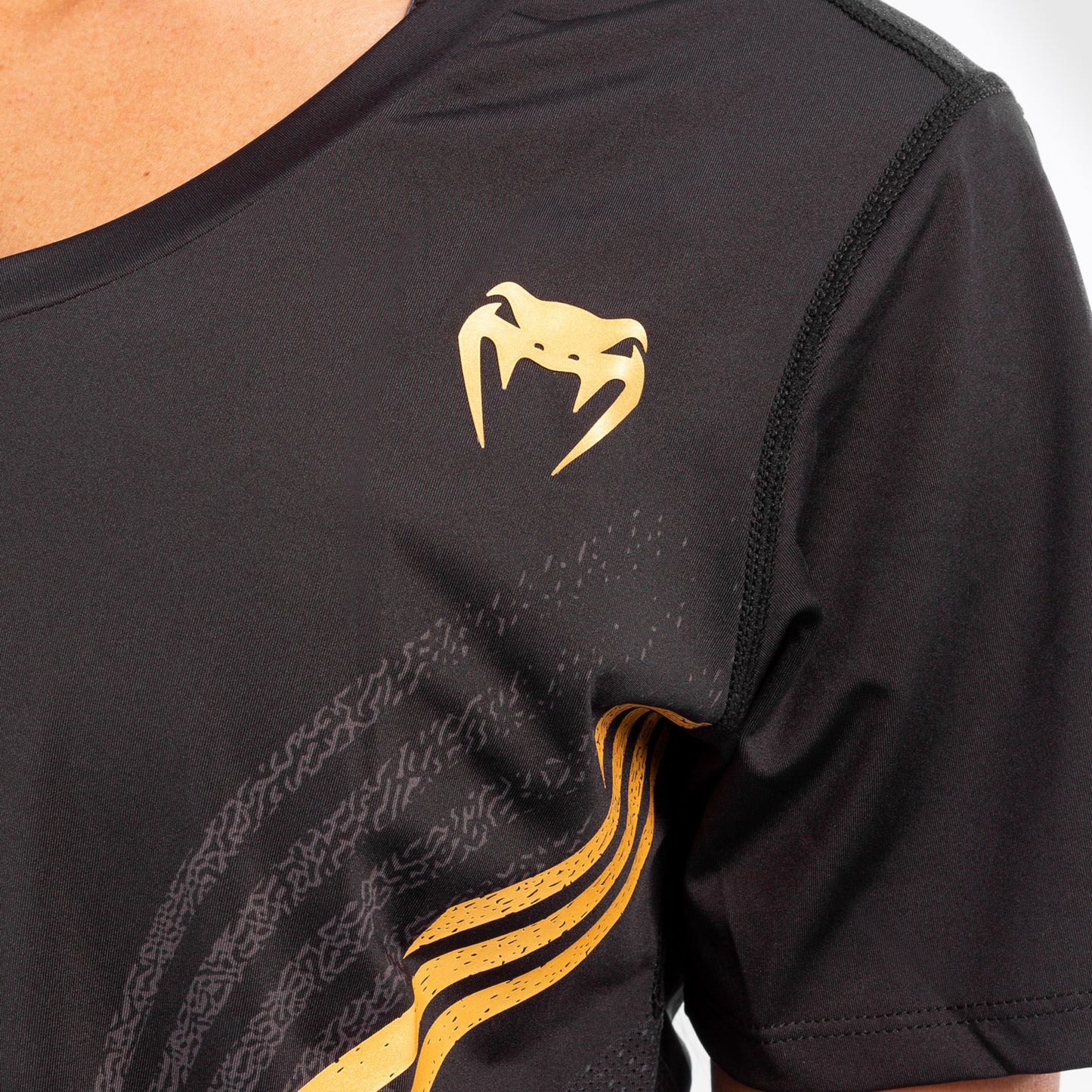 Camiseta Técnica Para Mujer Personalizada UFC Venum Authentic Fight Night - Campeón