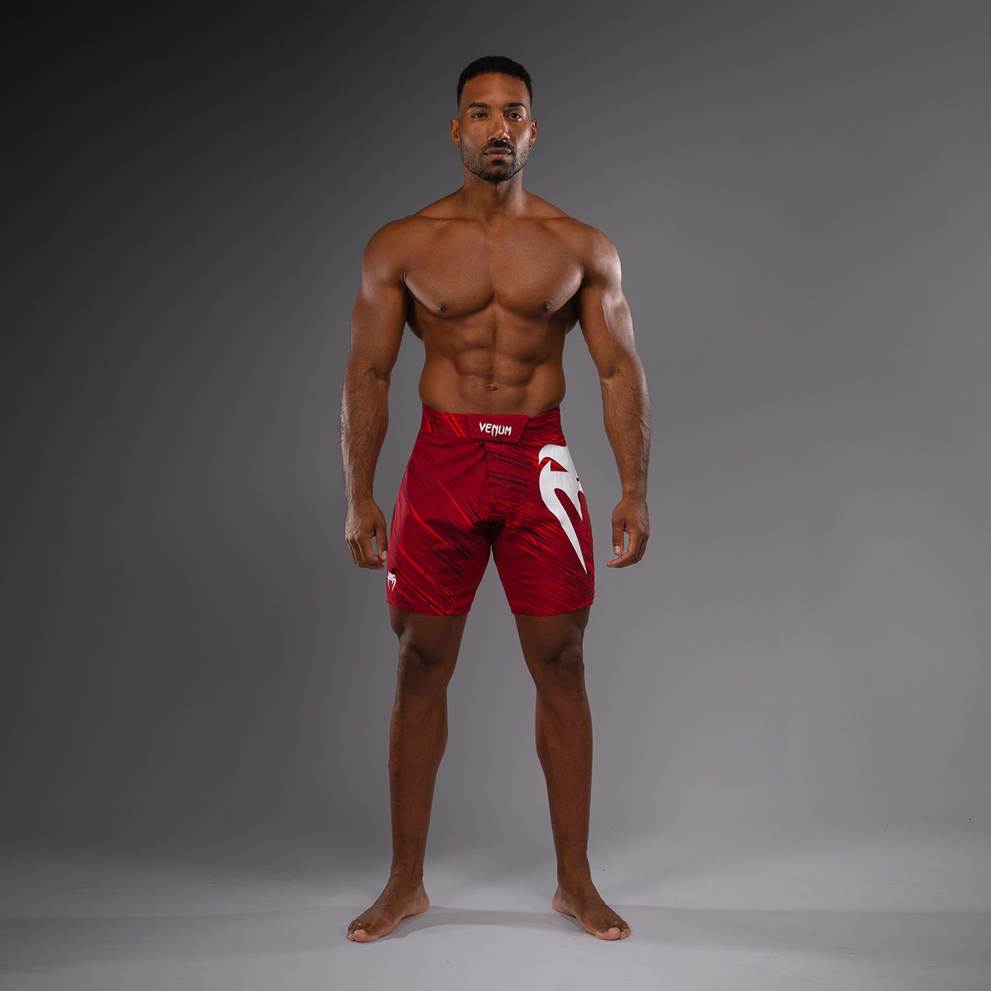 Venum Rapid Light Pantalones de Lucha - Rojo Cereza