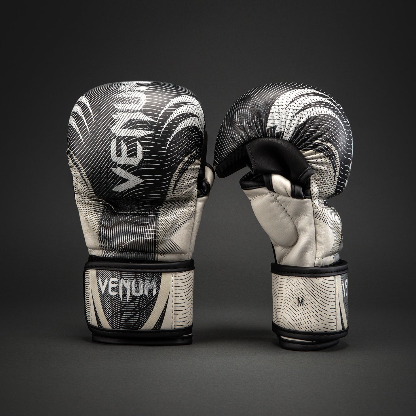 Venum Galactic 3.0 Guantes de sparring - Blanco roto/Negro