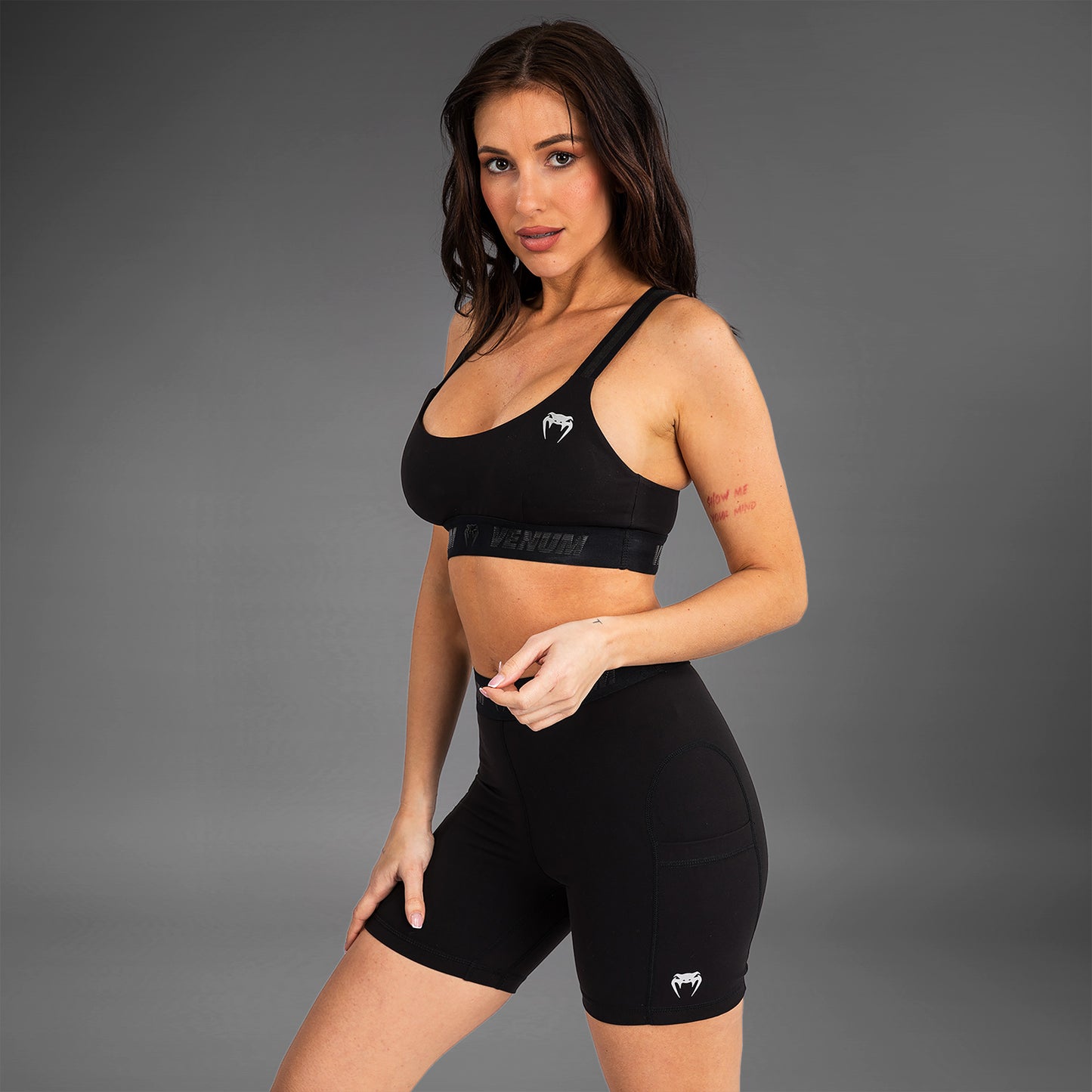 Venum Elevate Sujetador deportivo para mujer - Negro