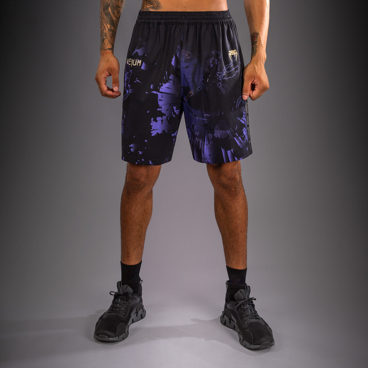 Jujutsu Kaisen x Venum Gojo Short de Entrenamiento – Morado