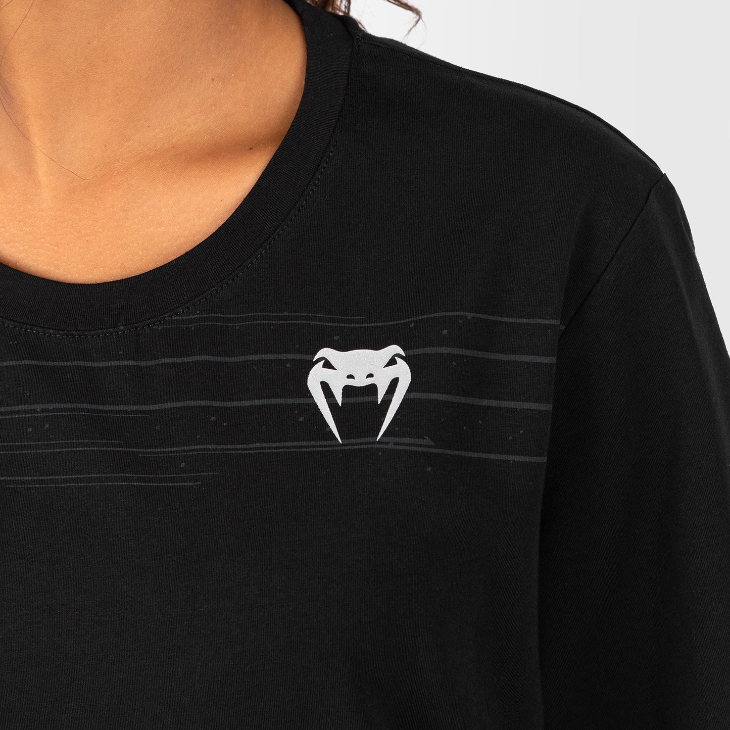 UFC Venum Performance Institute 2.0  Camiseta de mujer - Negra/Roja