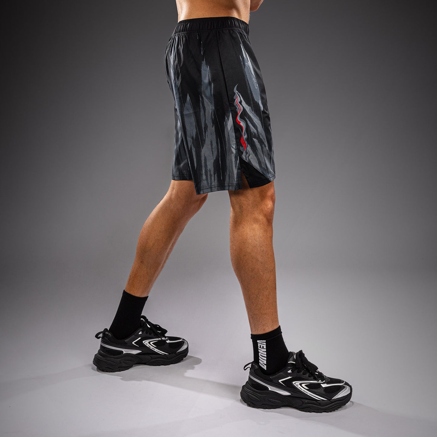 Venum Demon Short de Entrenamiento - Negro/Gris