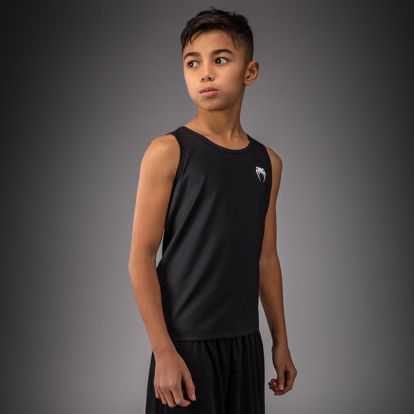 Venum Contender Camiseta de Tirantes Para Niños – Negro/Blanco