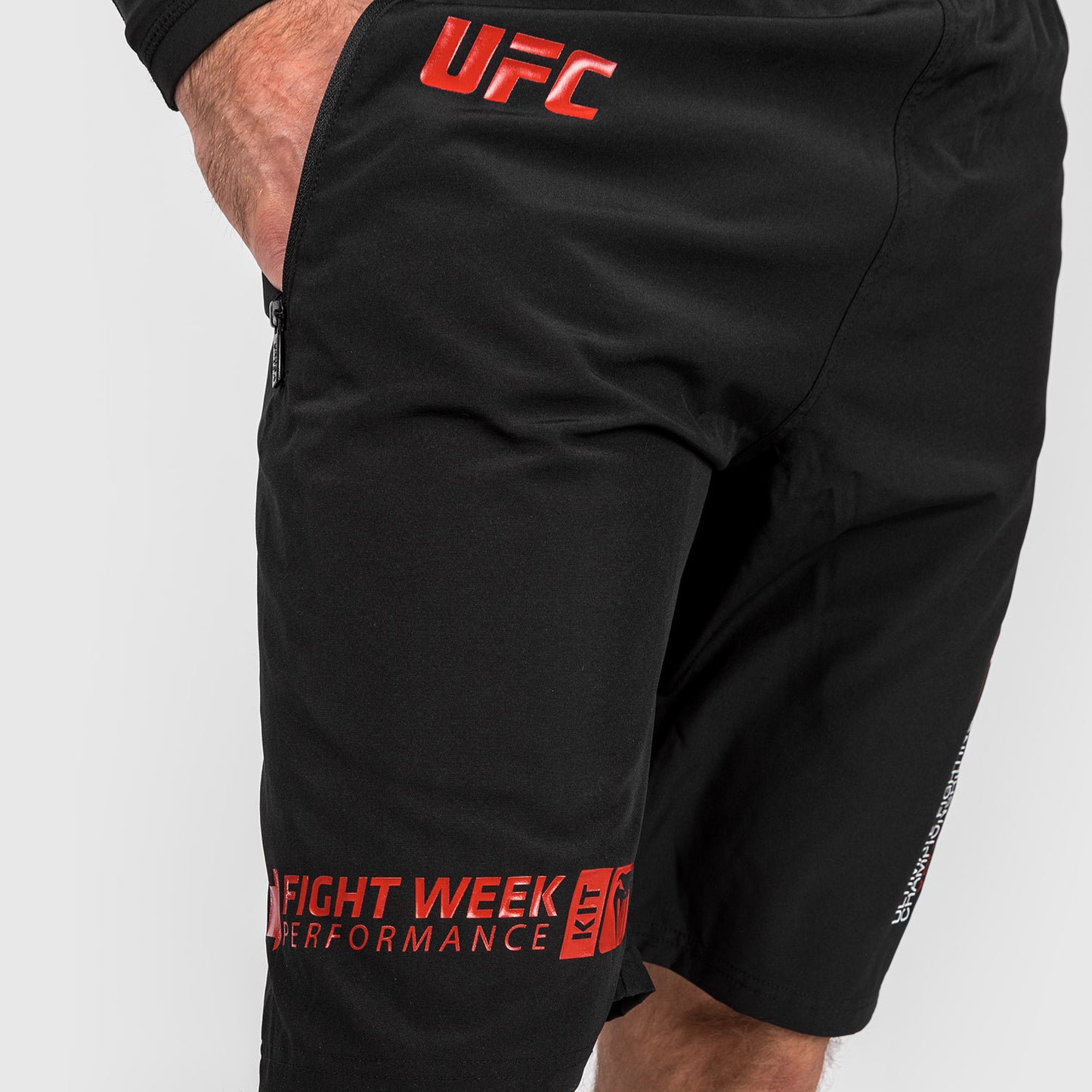 UFC Adrenaline by Venum Fight Week Pantalones cortos de alto rendimiento para Hombre - Negro