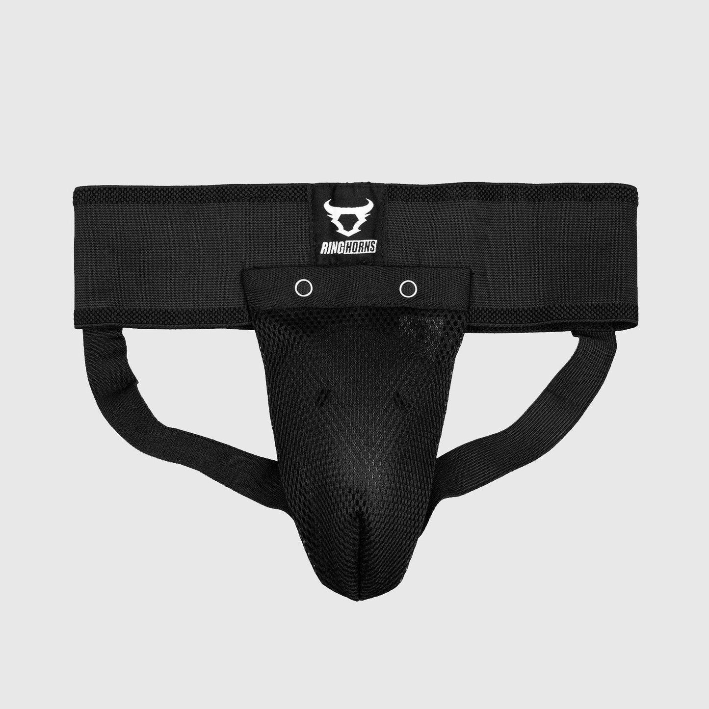 Ringhorns Charger by Venum Kids Coquilla y Porta-Coquilla – Negro