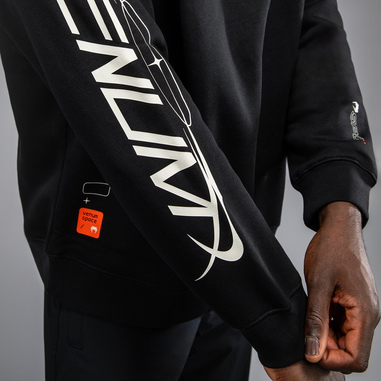 Venum Eclipse Sudadera Half-Zip – Negro/Marfil