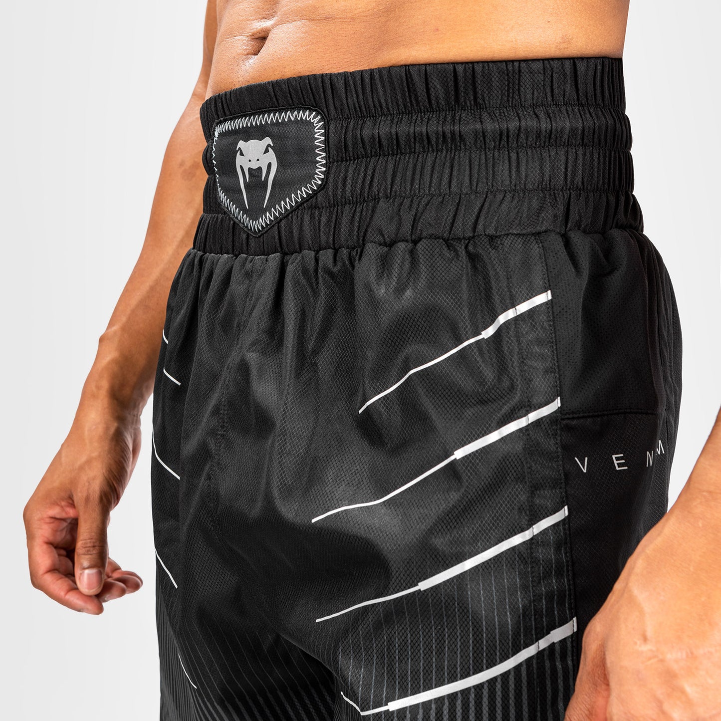 Venum Biomecha Pantalón Corto de Boxeo – Negro/Gris
