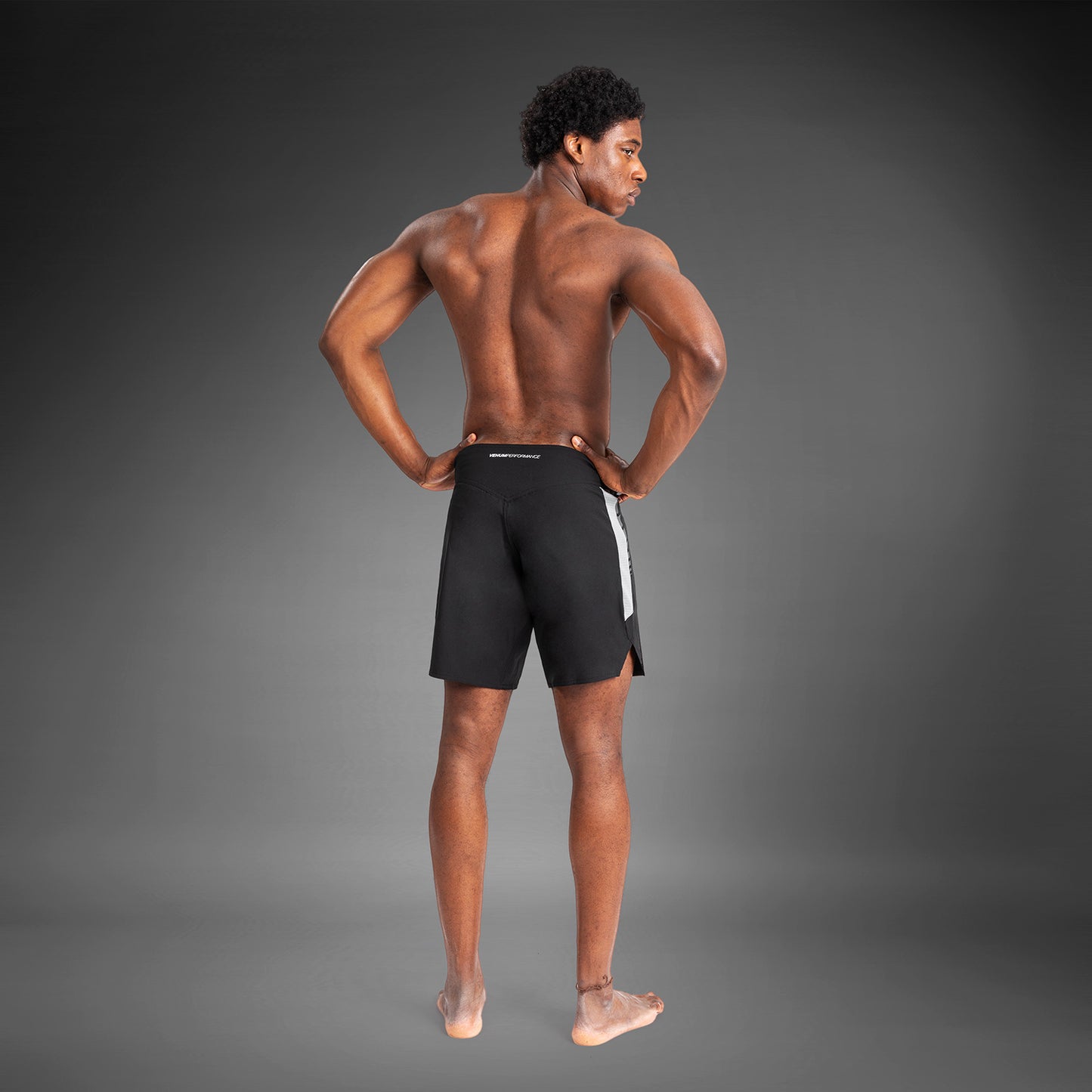 Venum Tempest Pantalones Cortos De Combate para Hombre - Negro/Gris