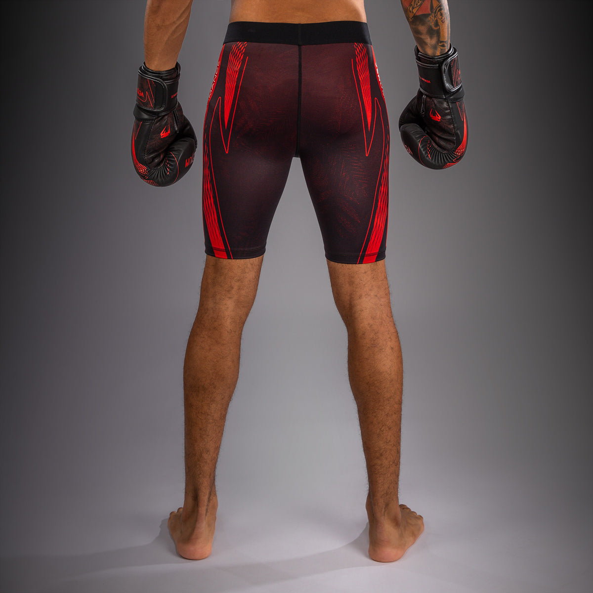 Venum Amazonia Reborn Pantalón corto de compresión - Negro/Rojo