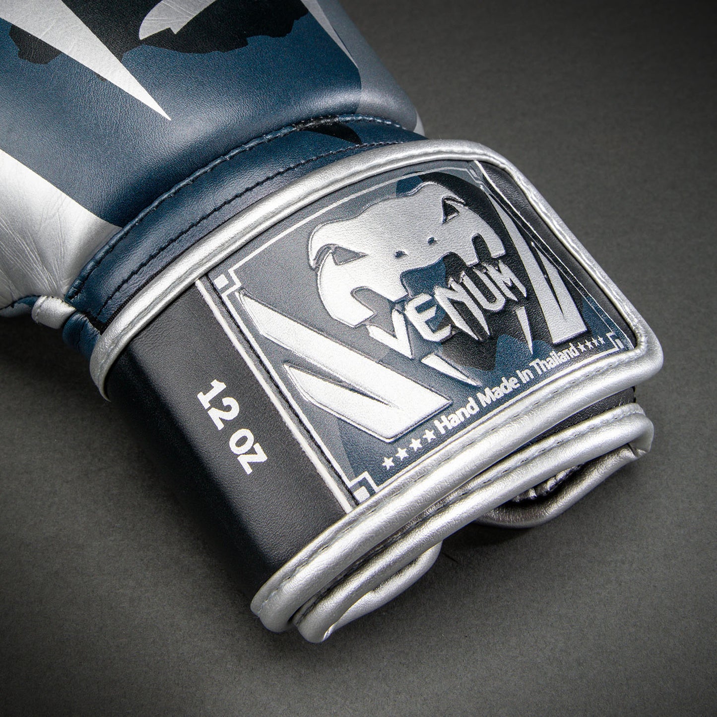 Venum Elite Guantes de Boxeo Camo - Azul Marino Oscuro/Azul