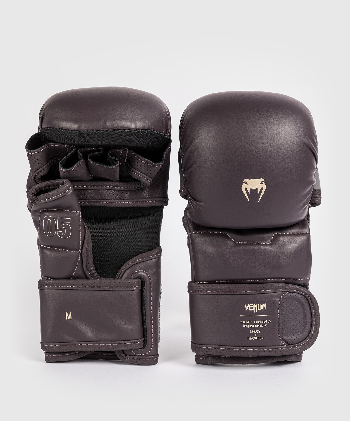 Venum Impact Evo Guantes de Sparring MMA - Chocolate
