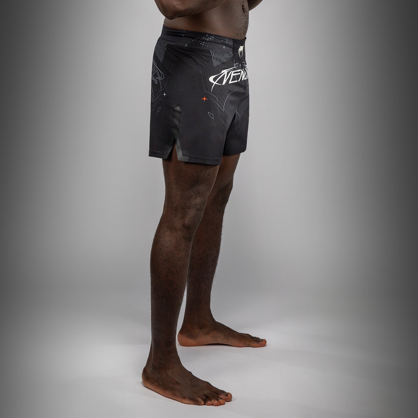 Venum Eclipse Pantalones Cortos de Lucha – Negro/Marfil