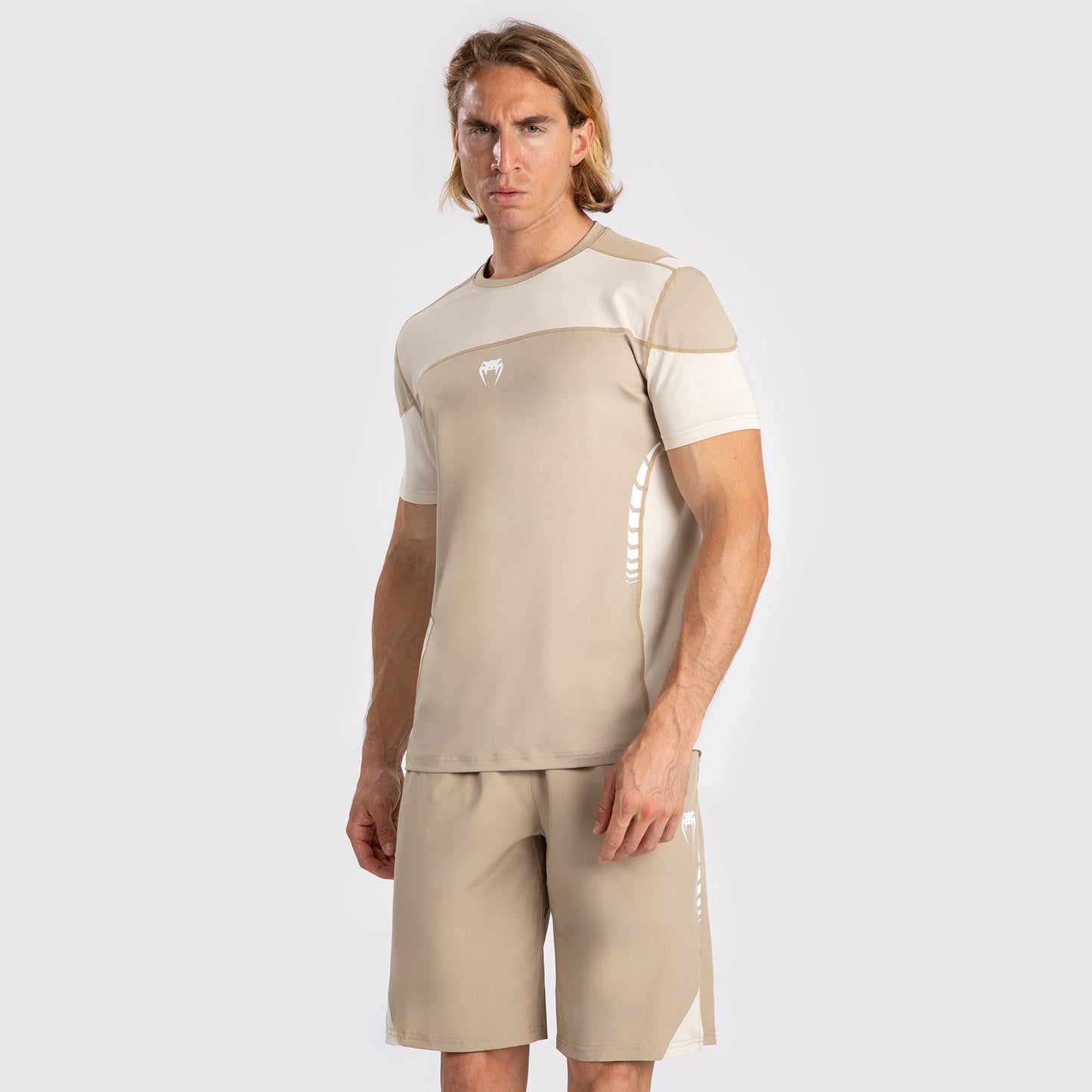Venum Tempest Camiseta para Hombre Dry-Tech - Beige/Arena