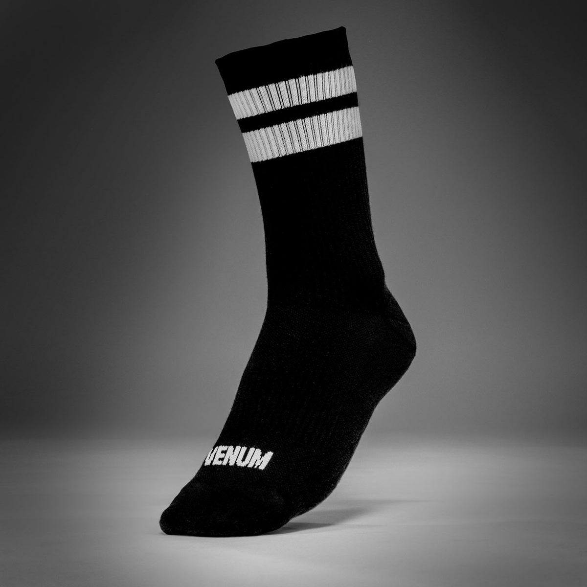 Venum Adrenaline Calcetines altos pack de 3 pares - Negro/Blanco