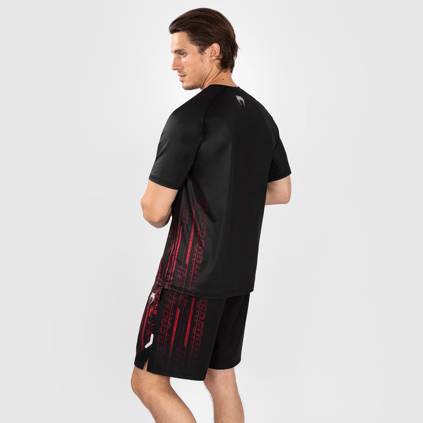 UFC Venum Performance Institute 2.0 Camiseta para Hombre Dry-Tech - Negra/Roja