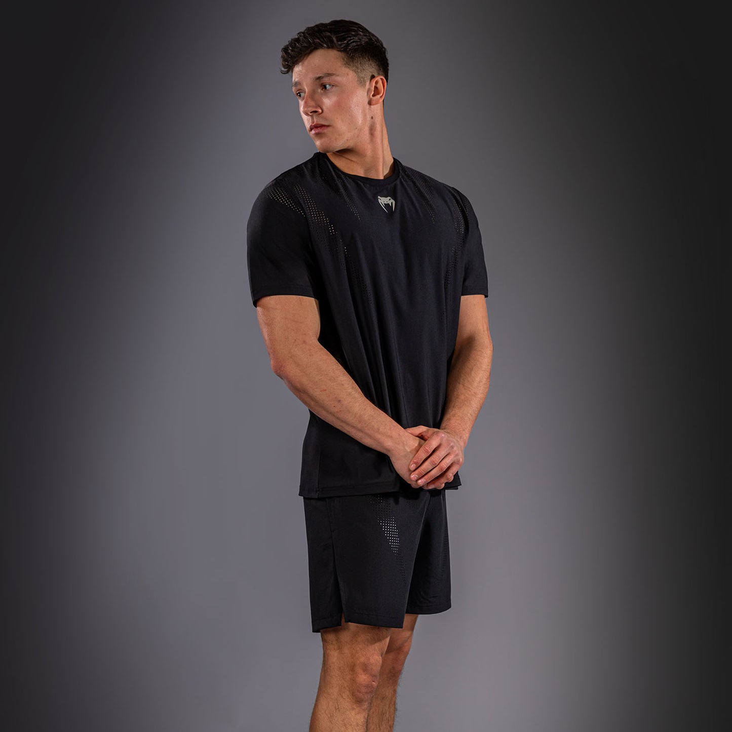 Venum Lazer Camiseta Dry Tech - Negro/Gris