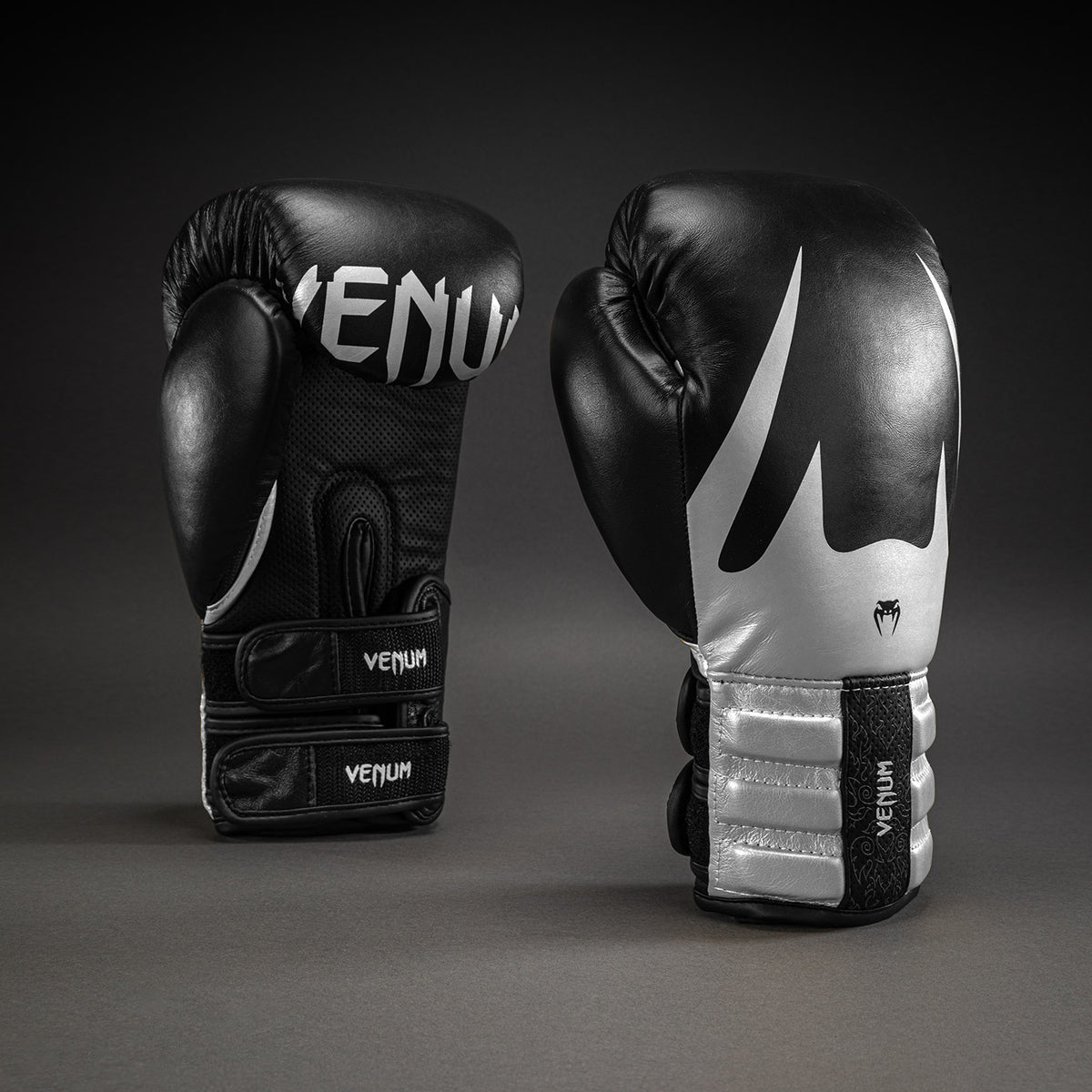 Venum Reverso Guantes de Boxeo – Negro/Plata