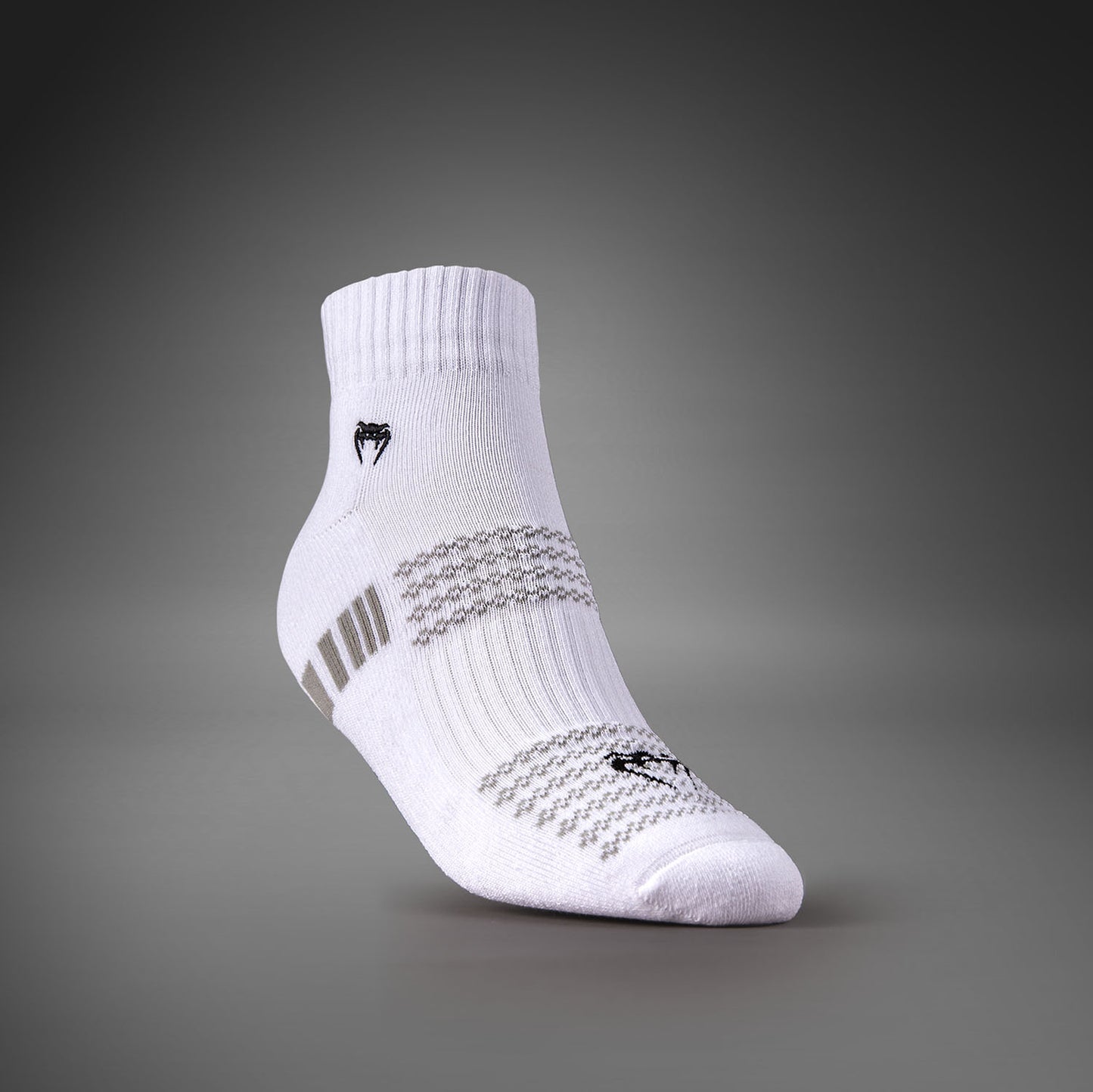 Venum Vector Pack 3 Calcetines Tobilleros - Blanco/Gris
