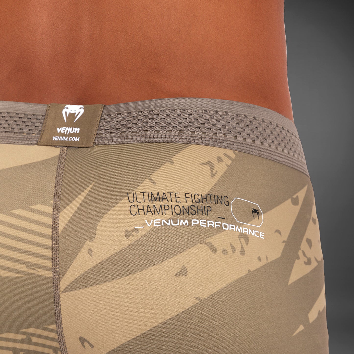 UFC Adrenaline By Venum Fight Week Hombre Vale Tudo Short - Desert Camo