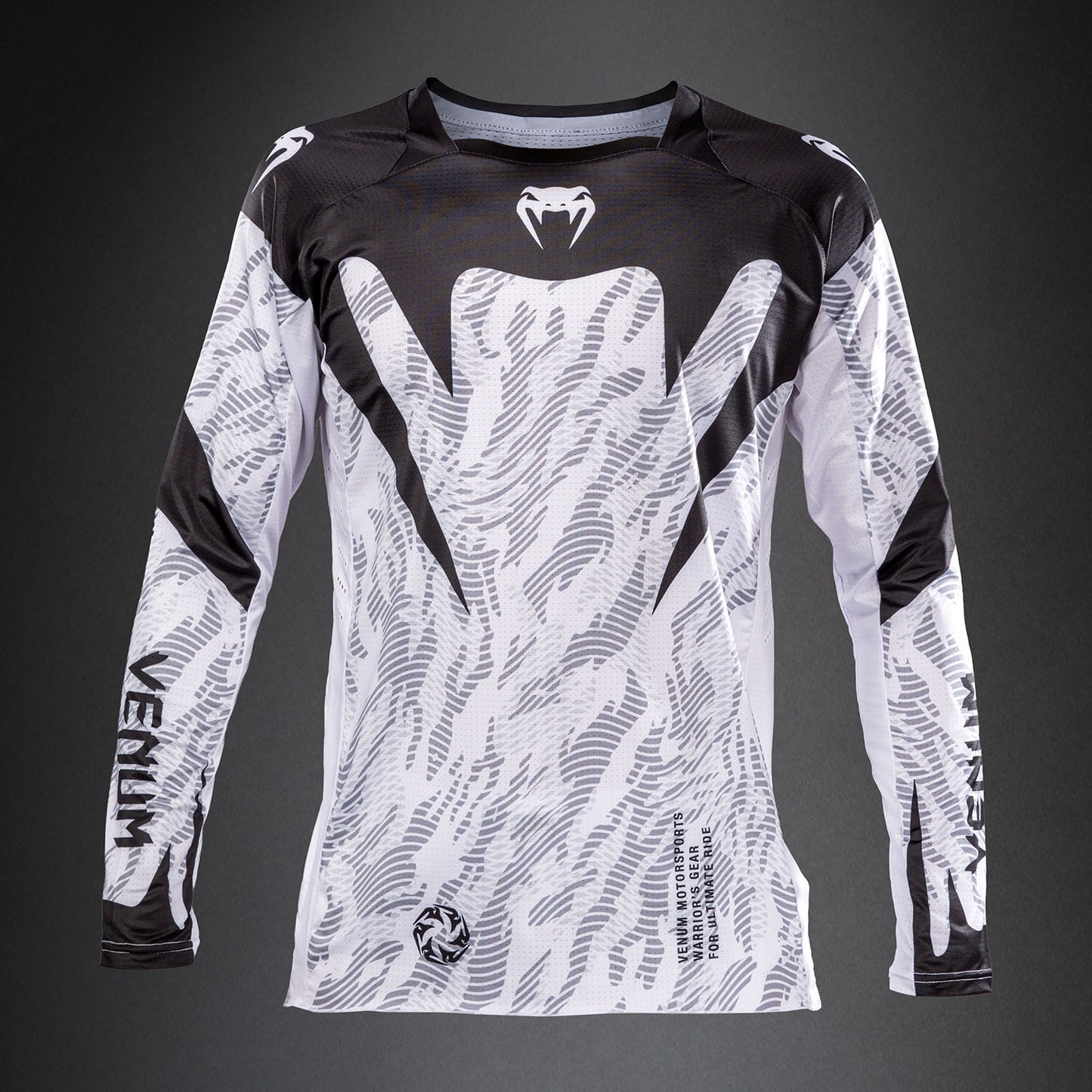 Venum MX Elite Camiseta de Motorsports - Blanco