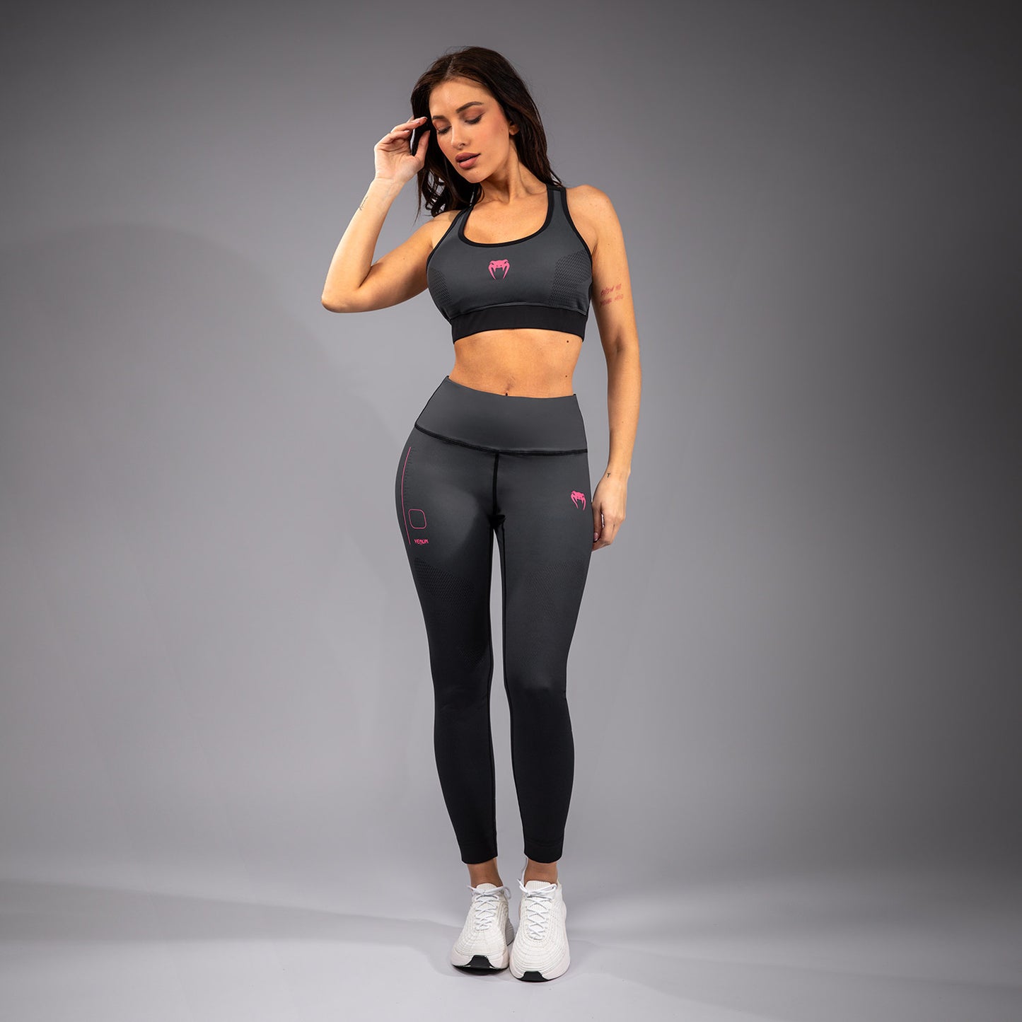 Venum Tactical XT Leggings Mujer - Negro/Gris Tormenta