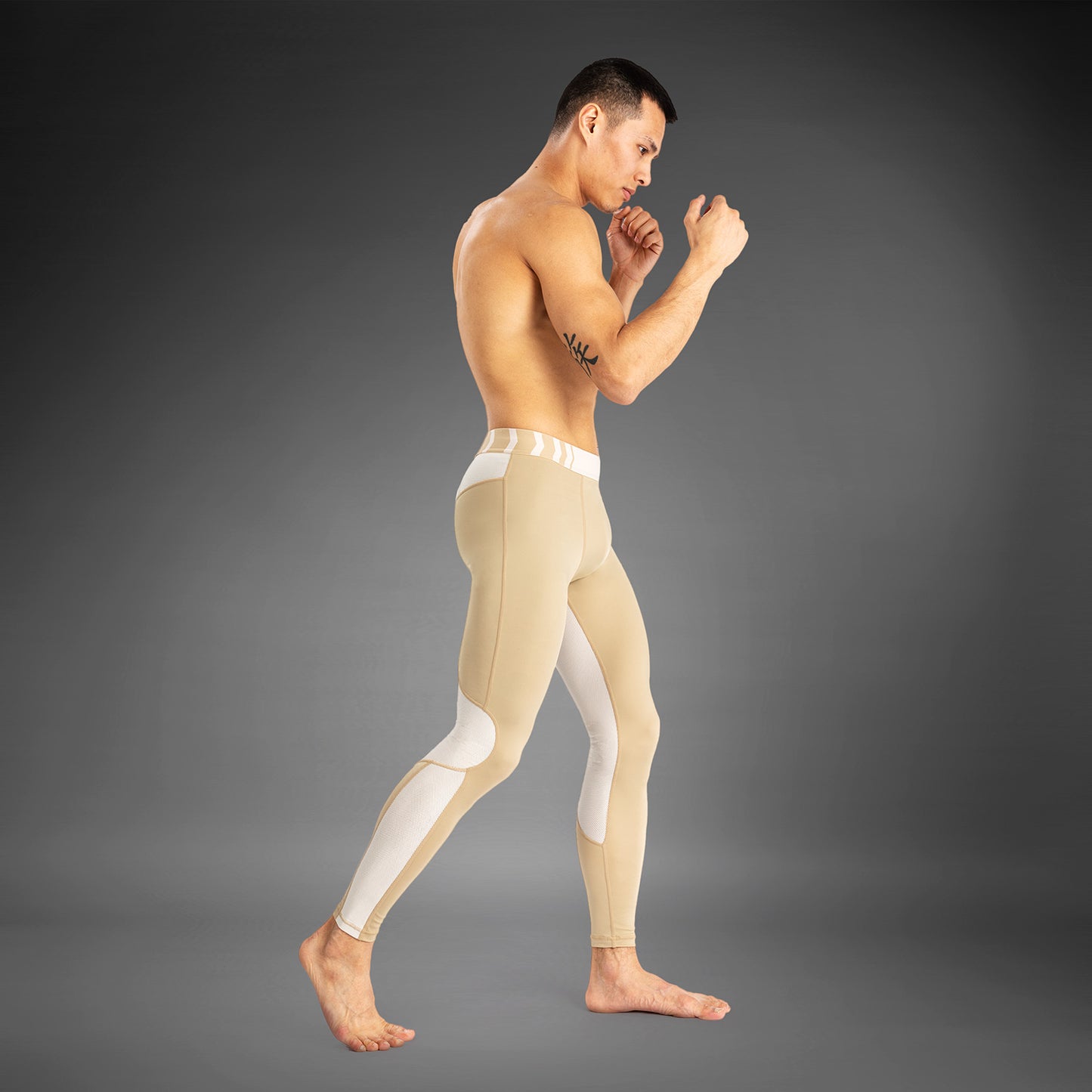 Venum Tempest Mallas para Hombre - Beige/Arena