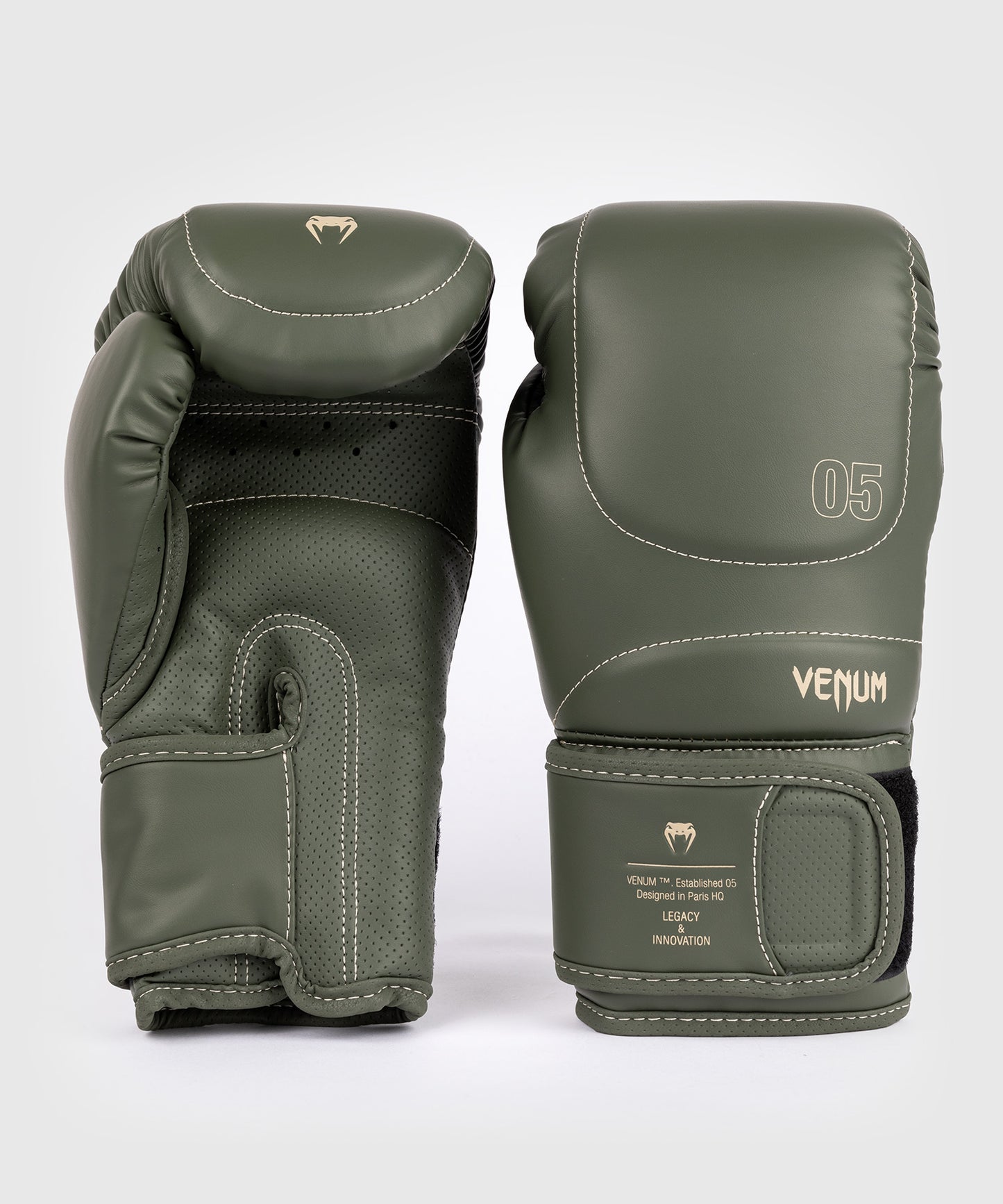 Venum Impact Evo Guantes de Boxeo - Verde Militar