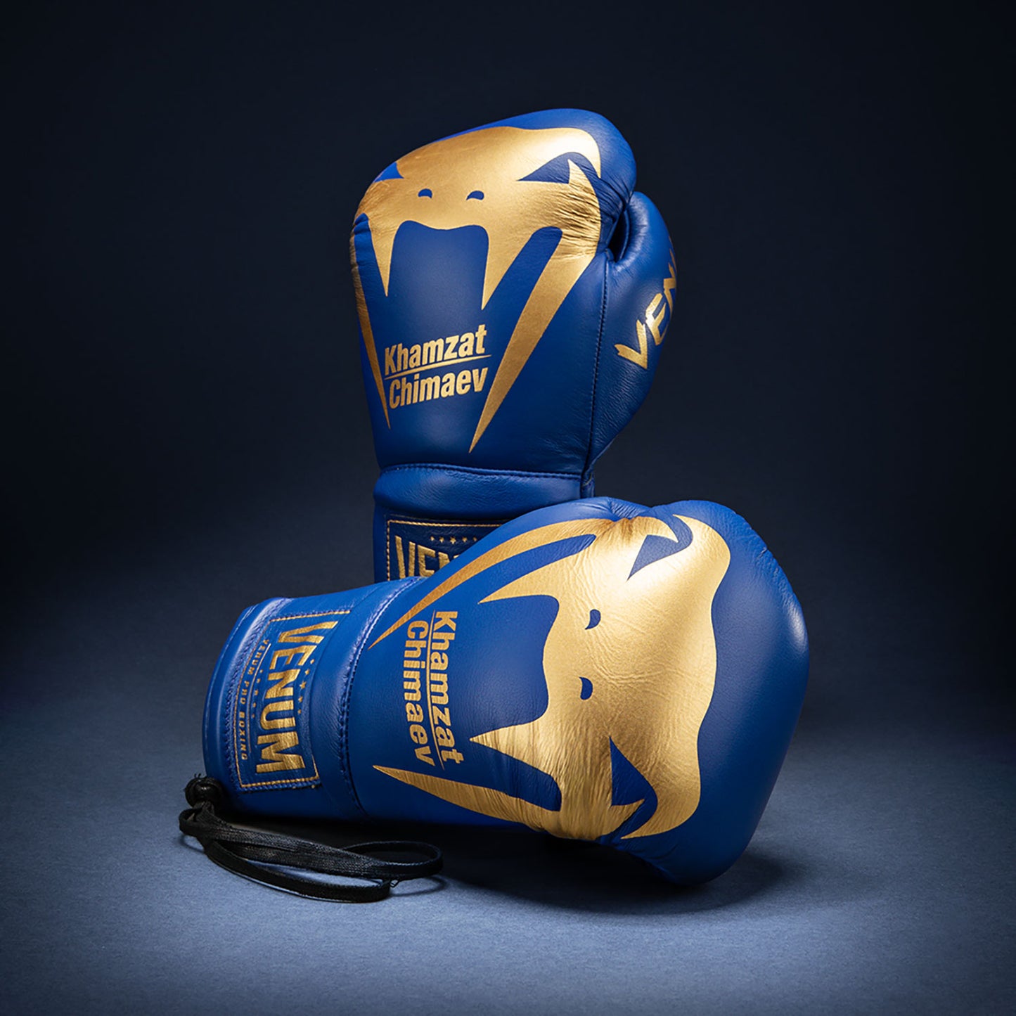 Guantes de boxeo Venum Giant 2.0 Khamzat Chimaev Pro - Azul dorado