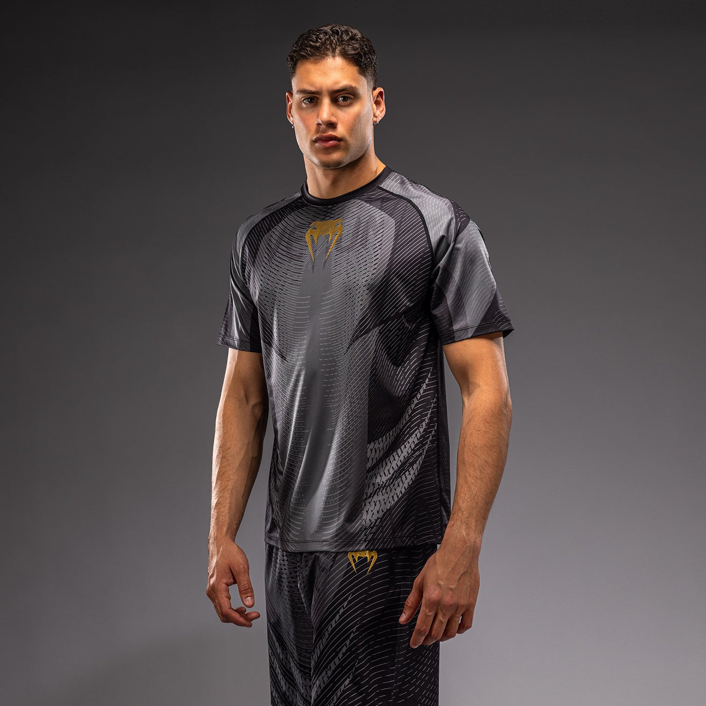 Venum Galactic 3.0 Camiseta Dry Tech - Negro/Oro