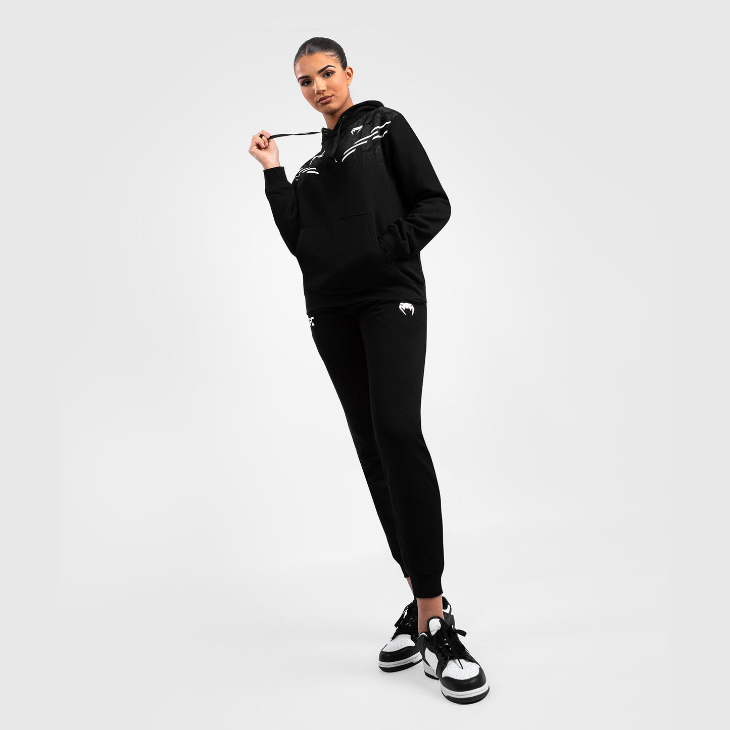 UFC Adrenaline by Venum Replica Sudadera con capucha para Mujer - Negro