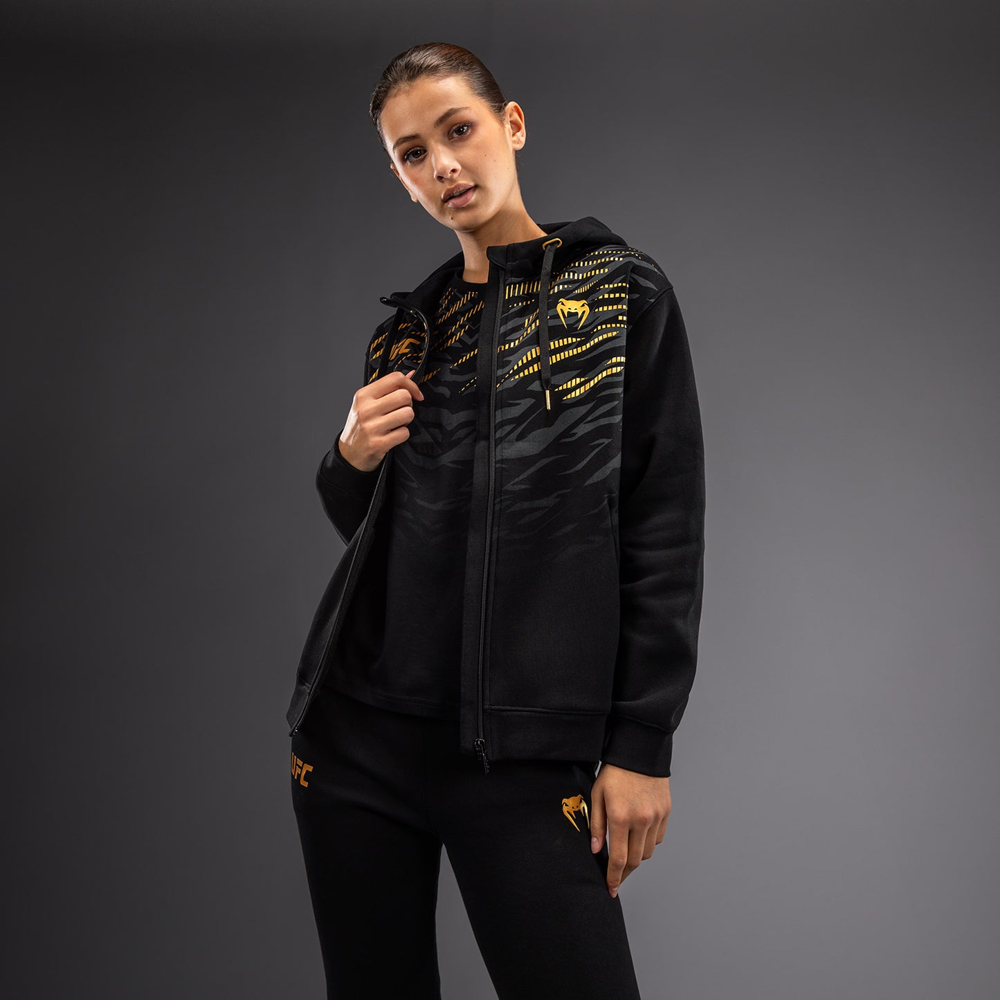 UFC Fusion by Venum Replica Sudadera con Cremallera para Mujer - Champion