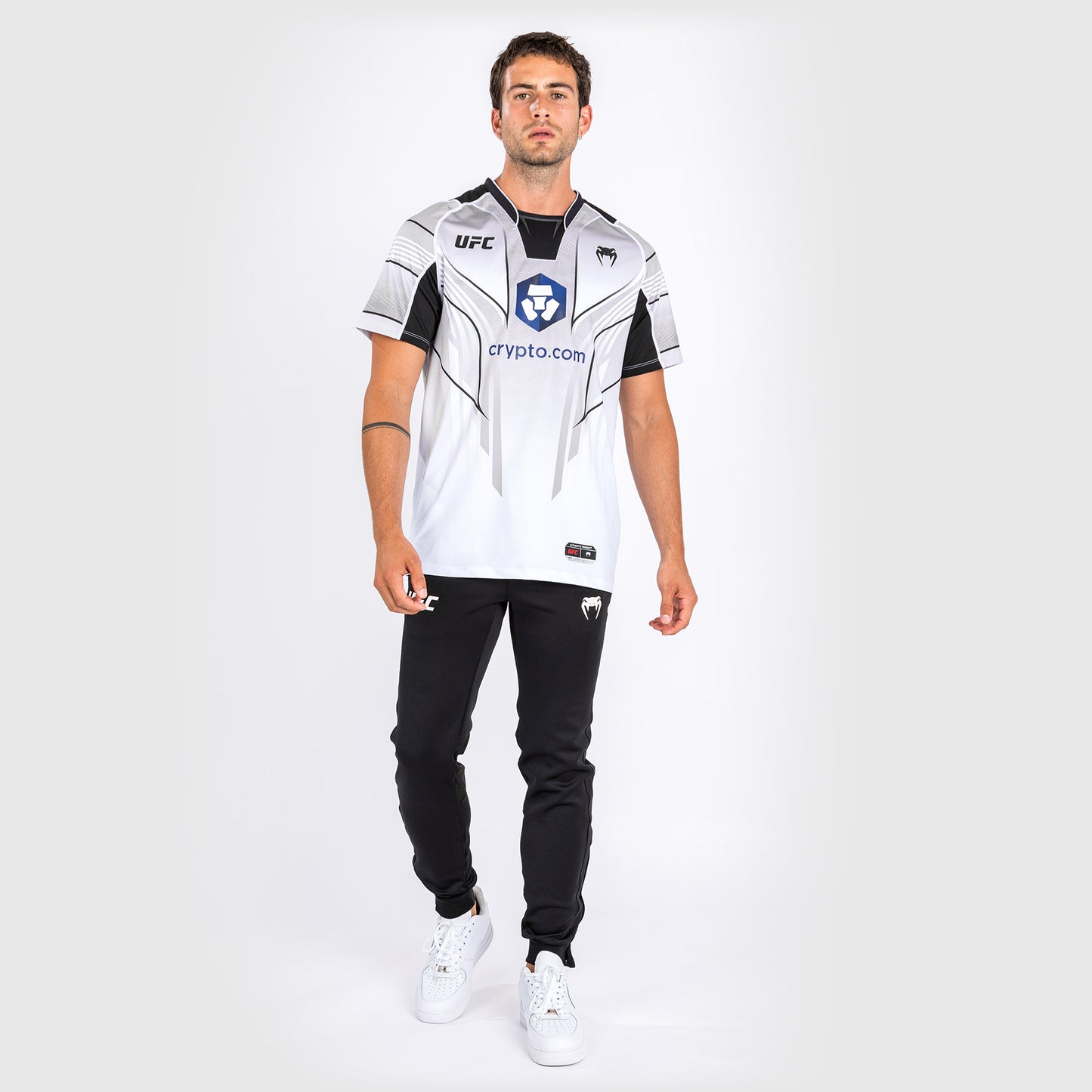 Camiseta UFC Venum Authentic Fight Night 2.0 Hombre - Blanco