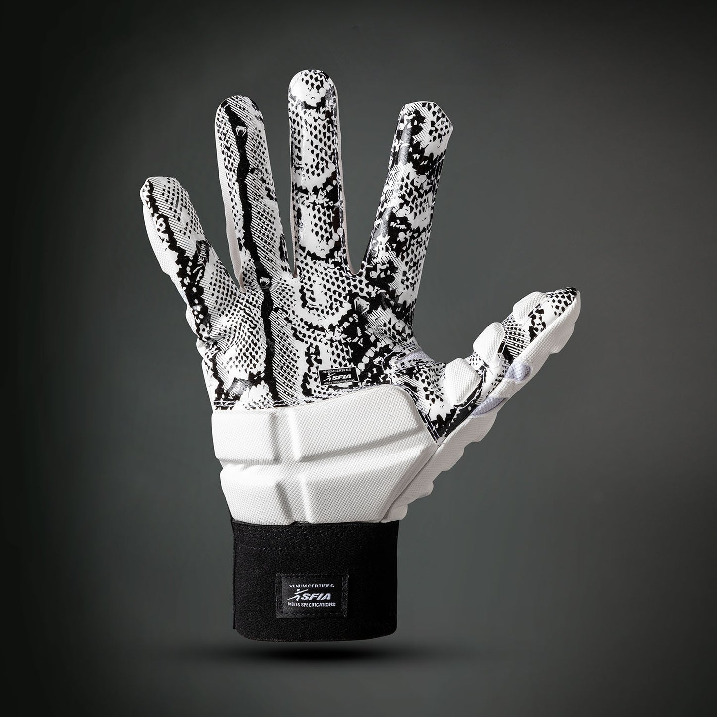 Venum Elite Guantes de Fútbol - Blanco/Negro