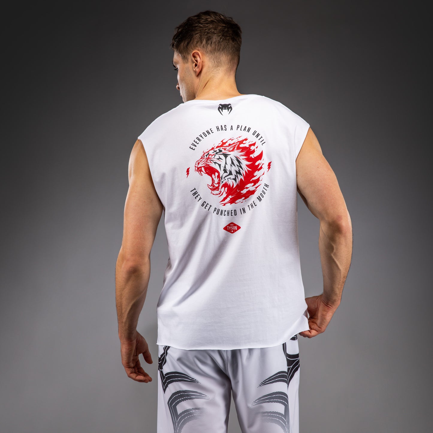 Venum x Mike Tyson Tiger Camiseta Sin Mangas - Blanco Óptico
