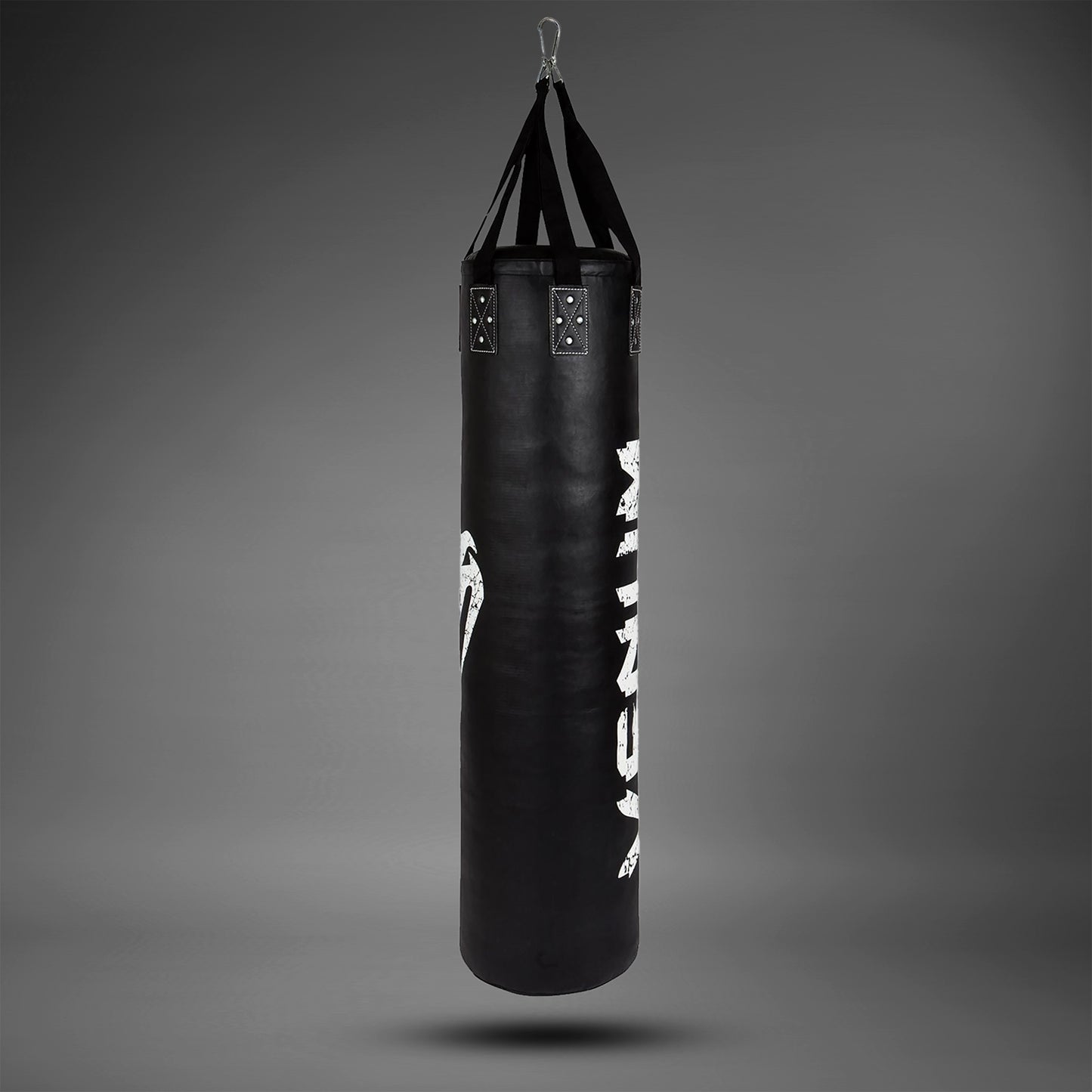 Saco de Boxeo Venum Challenger (gancho incluido) - Negro/Blanco - 170 cm - Lleno
