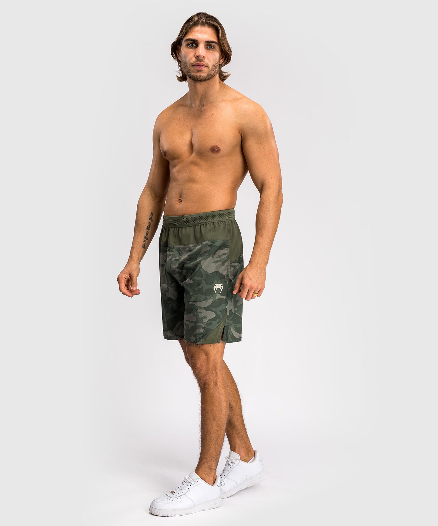 Venum G-Fit Air Pantalones Cortos de Entrenamiento para Hombre - Camuflaje Militar