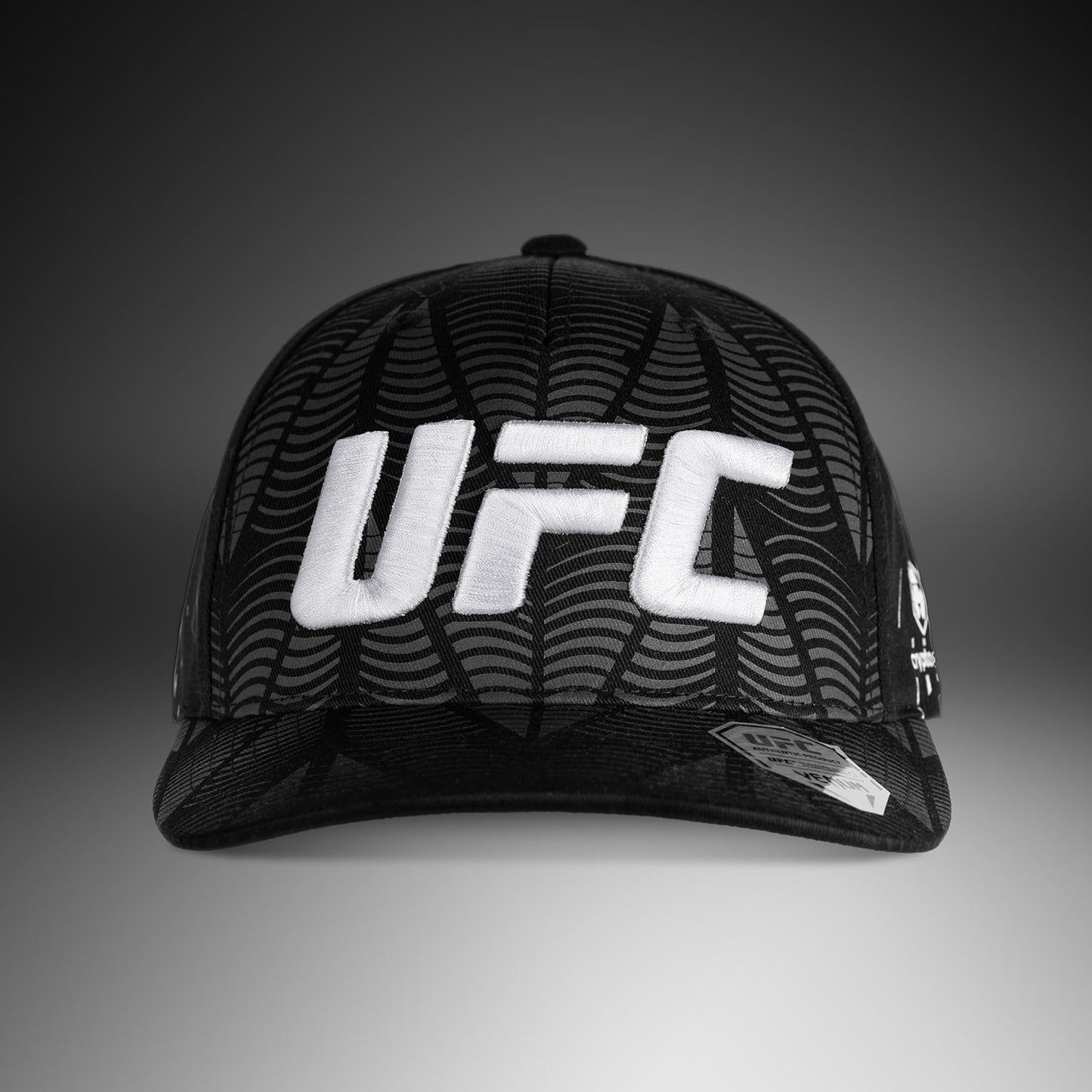 UFC Zenith by Venum Authentic Fight Night Gorra - Negro/Blanco/Naranja